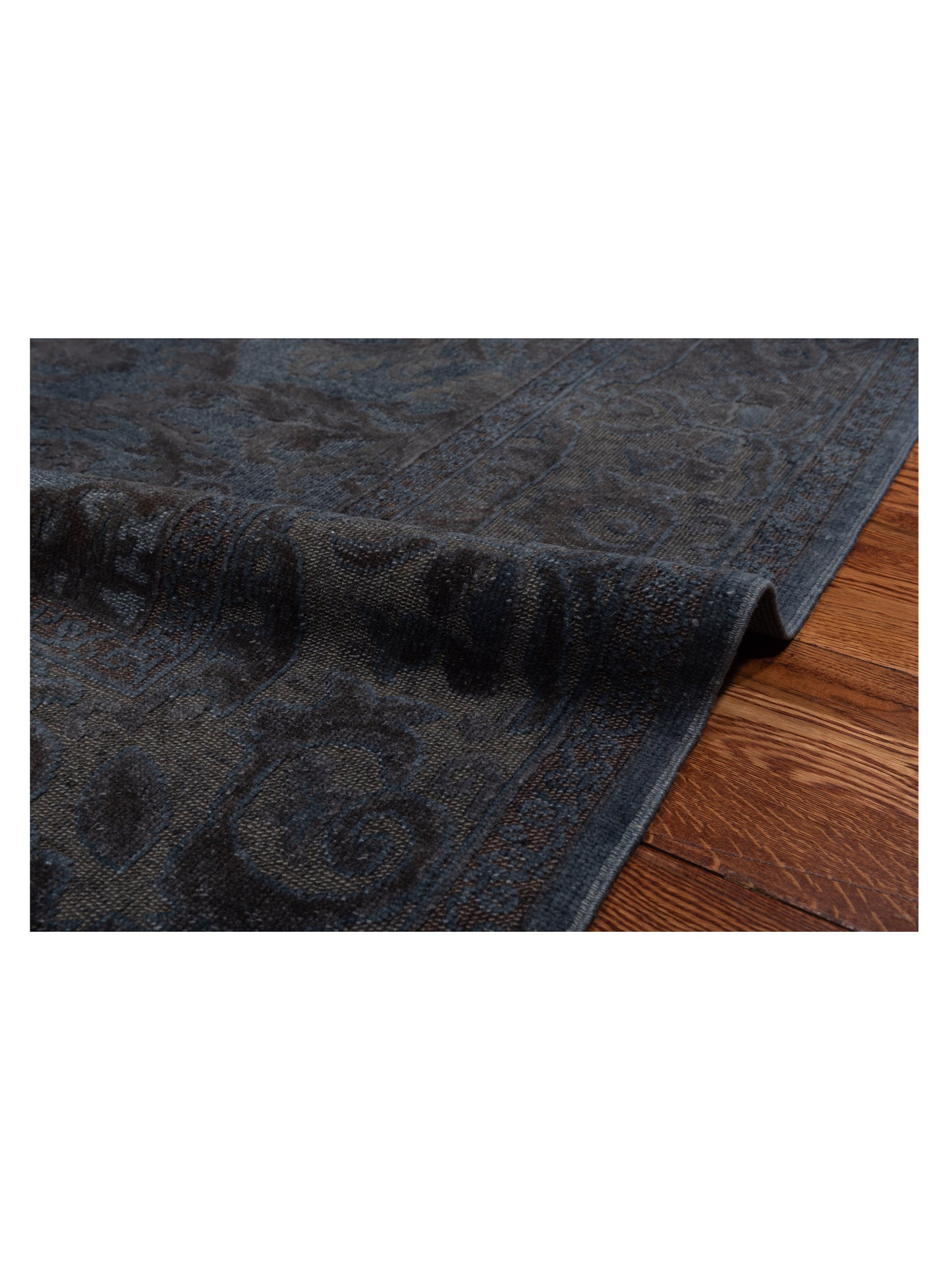 Pasha Vintage 93102 Gray  Contemporary Hand Knotted Rug