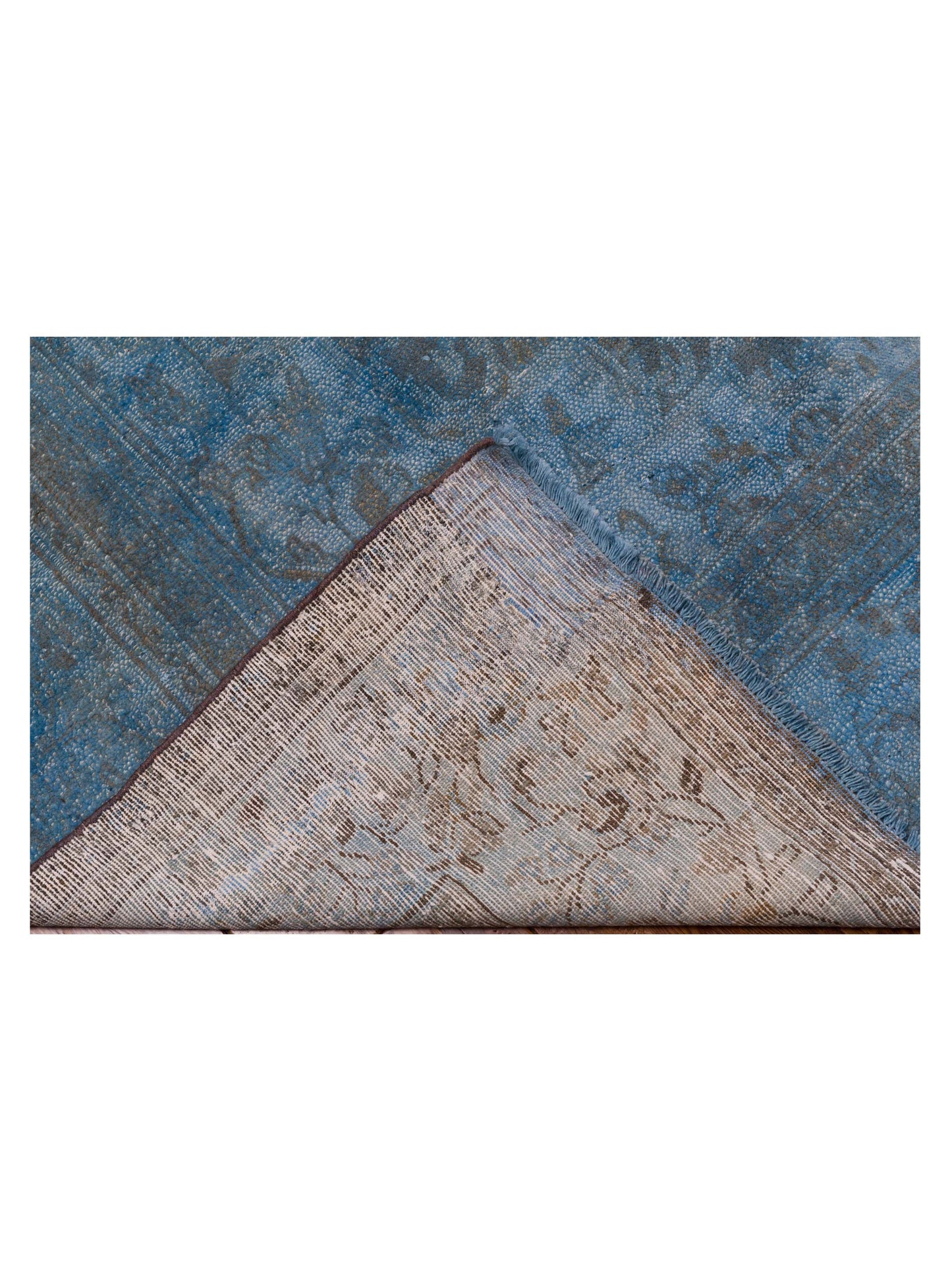 Pasha Vintage 93361 Blue  Contemporary Hand Knotted Rug