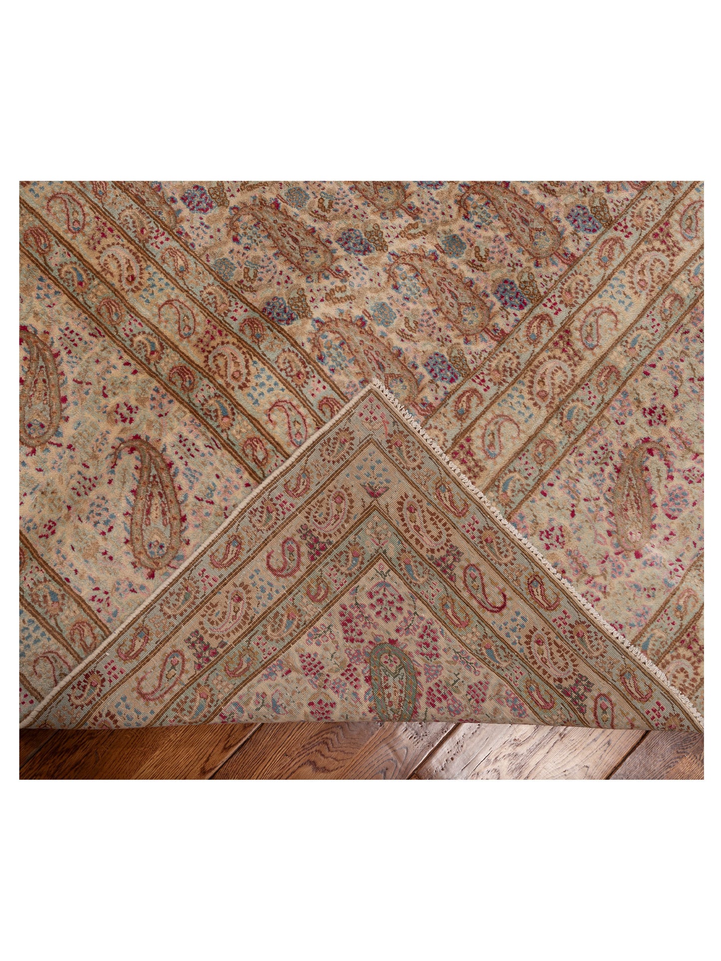 Pasha Antique Heirloom 93501 Beige  Traditional Hand Knotted Rug