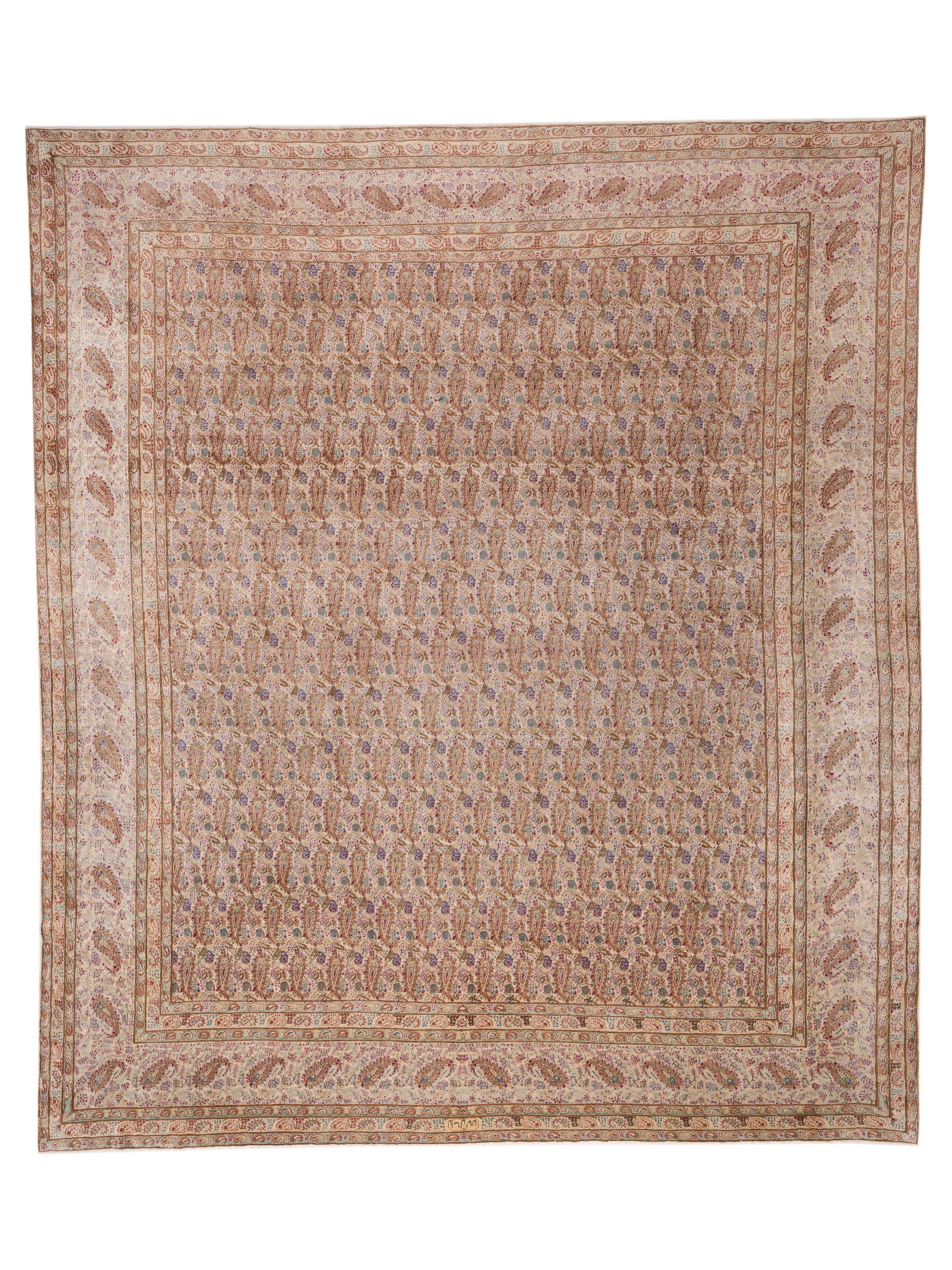 Pasha Antique Heirloom 93501 Beige Traditional Hand Knotted Rug