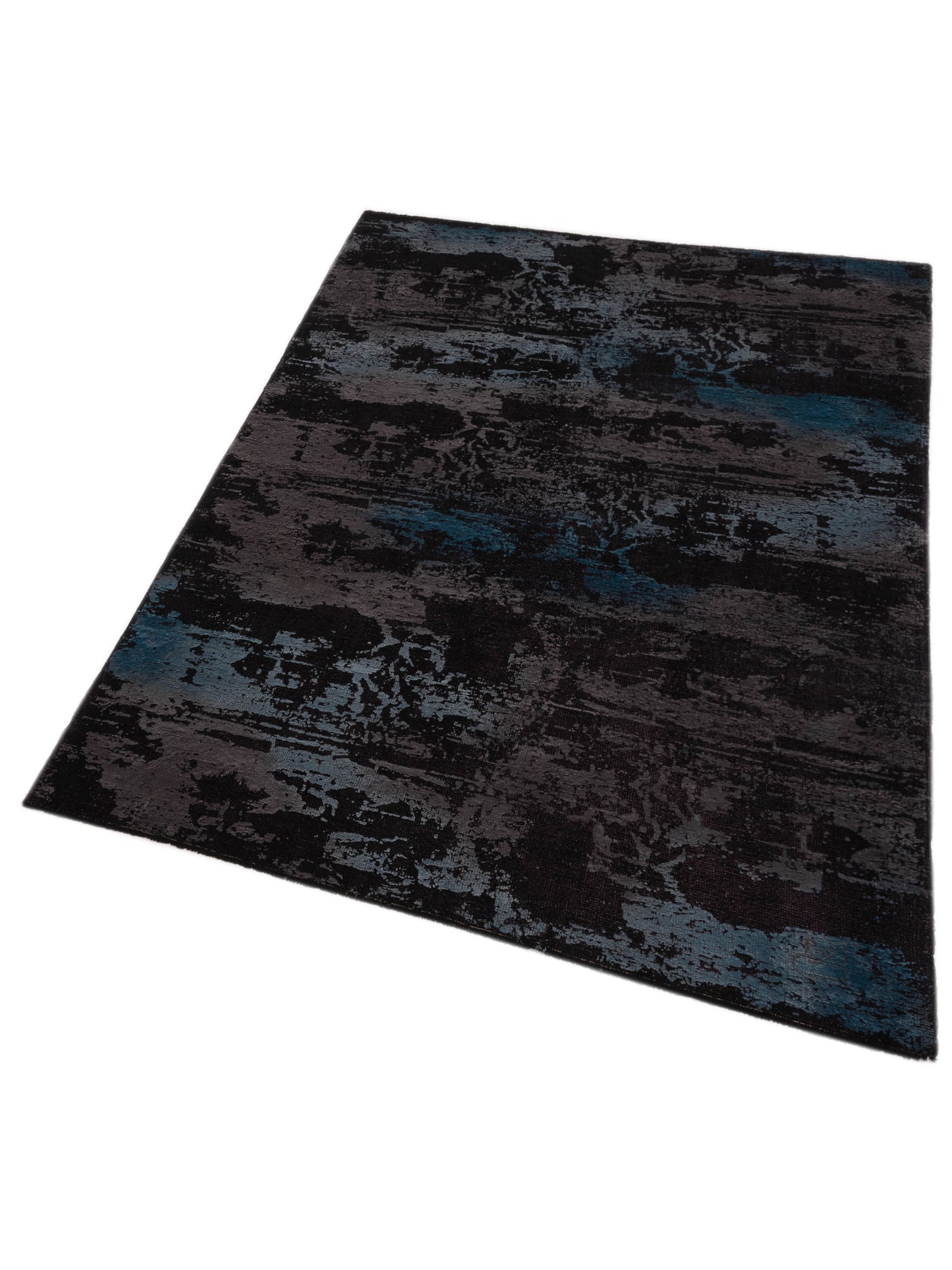 Pasha Vintage 94784 Black  Contemporary Hand Knotted Rug