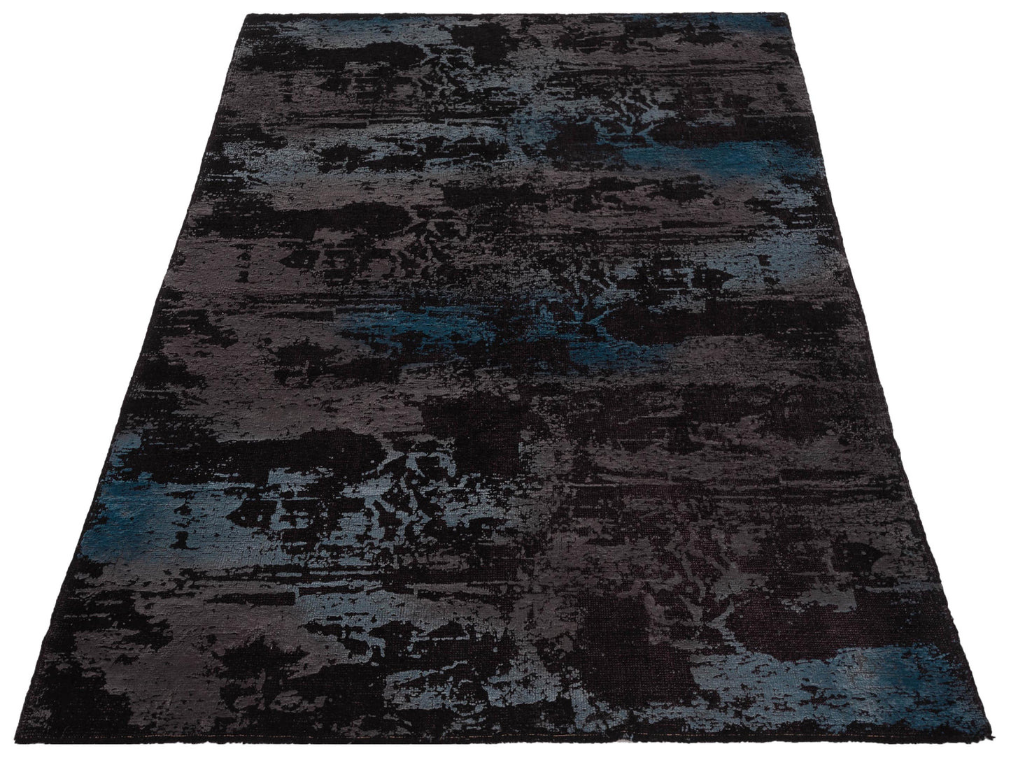 Pasha Vintage 94784 Black  Contemporary Hand Knotted Rug