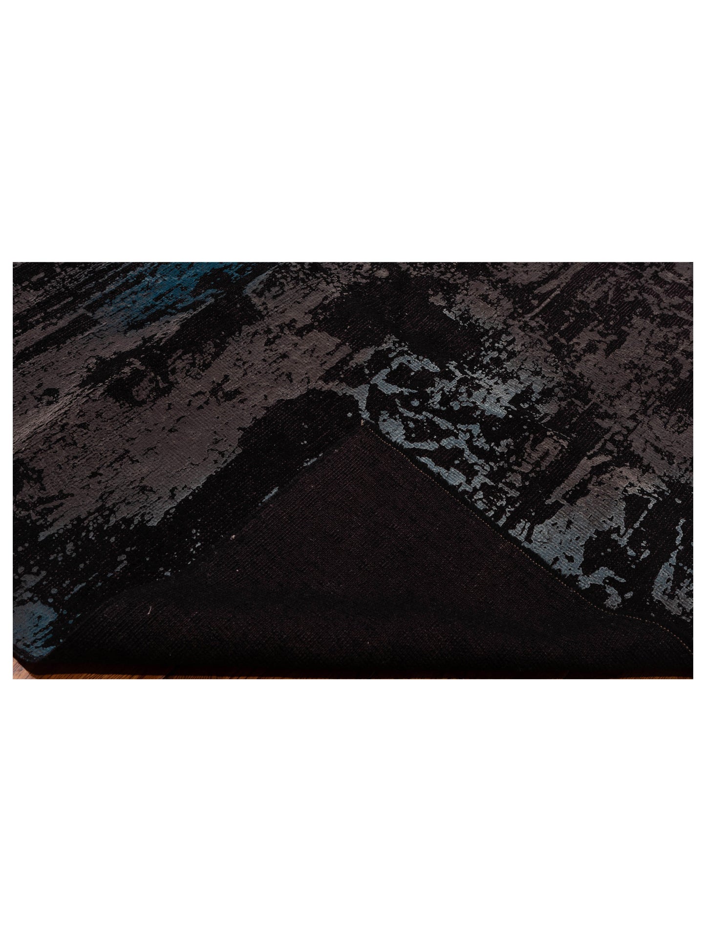 Pasha Vintage 94784 Black  Contemporary Hand Knotted Rug