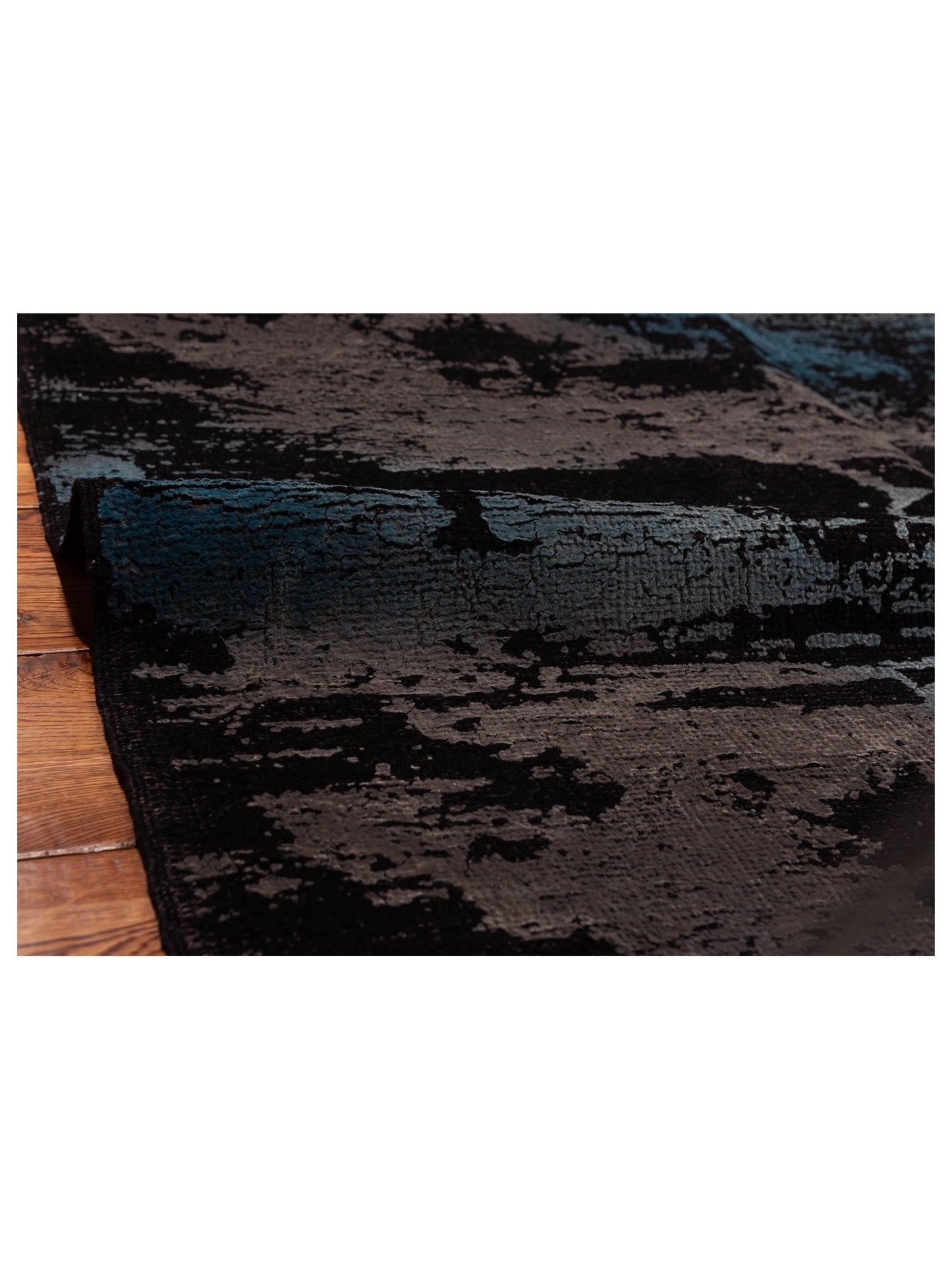 Pasha Vintage 94784 Black  Contemporary Hand Knotted Rug