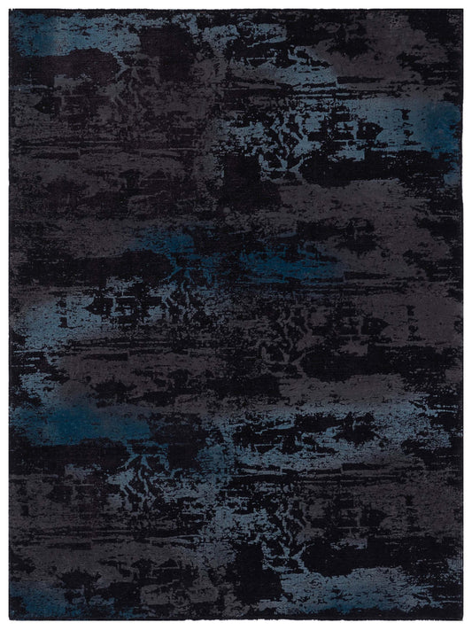 Pasha Vintage 94784 Black Contemporary Hand Knotted Rug