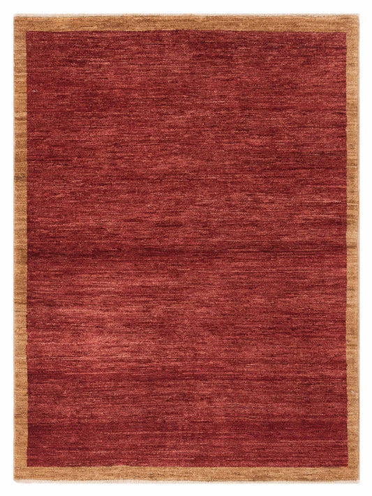 Rajpur Gabbeh 94839 Red Contemporary Hand Knotted Rug