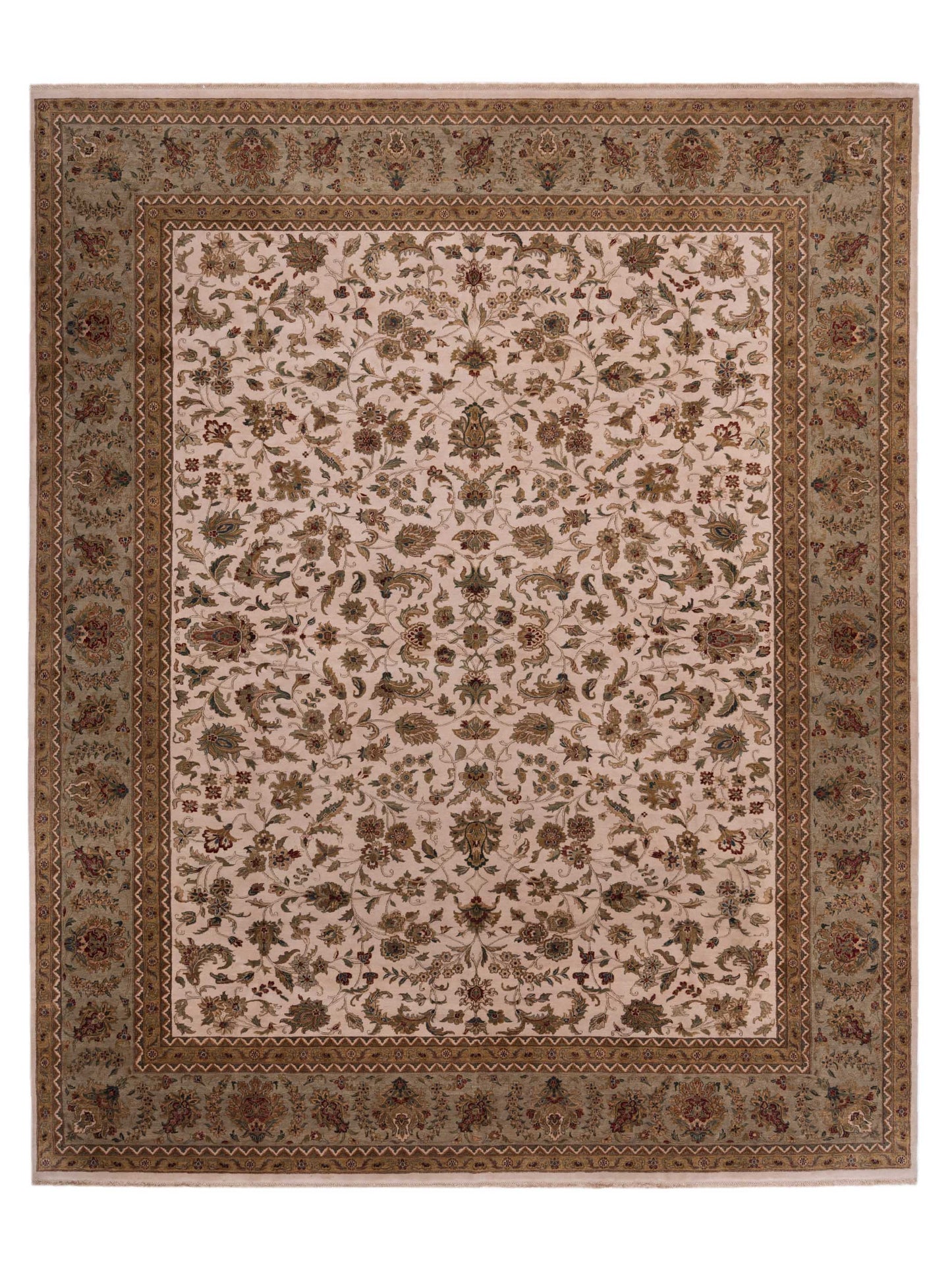 Rajpur Crown 95248 Ivory Transitional Hand Knotted Rug