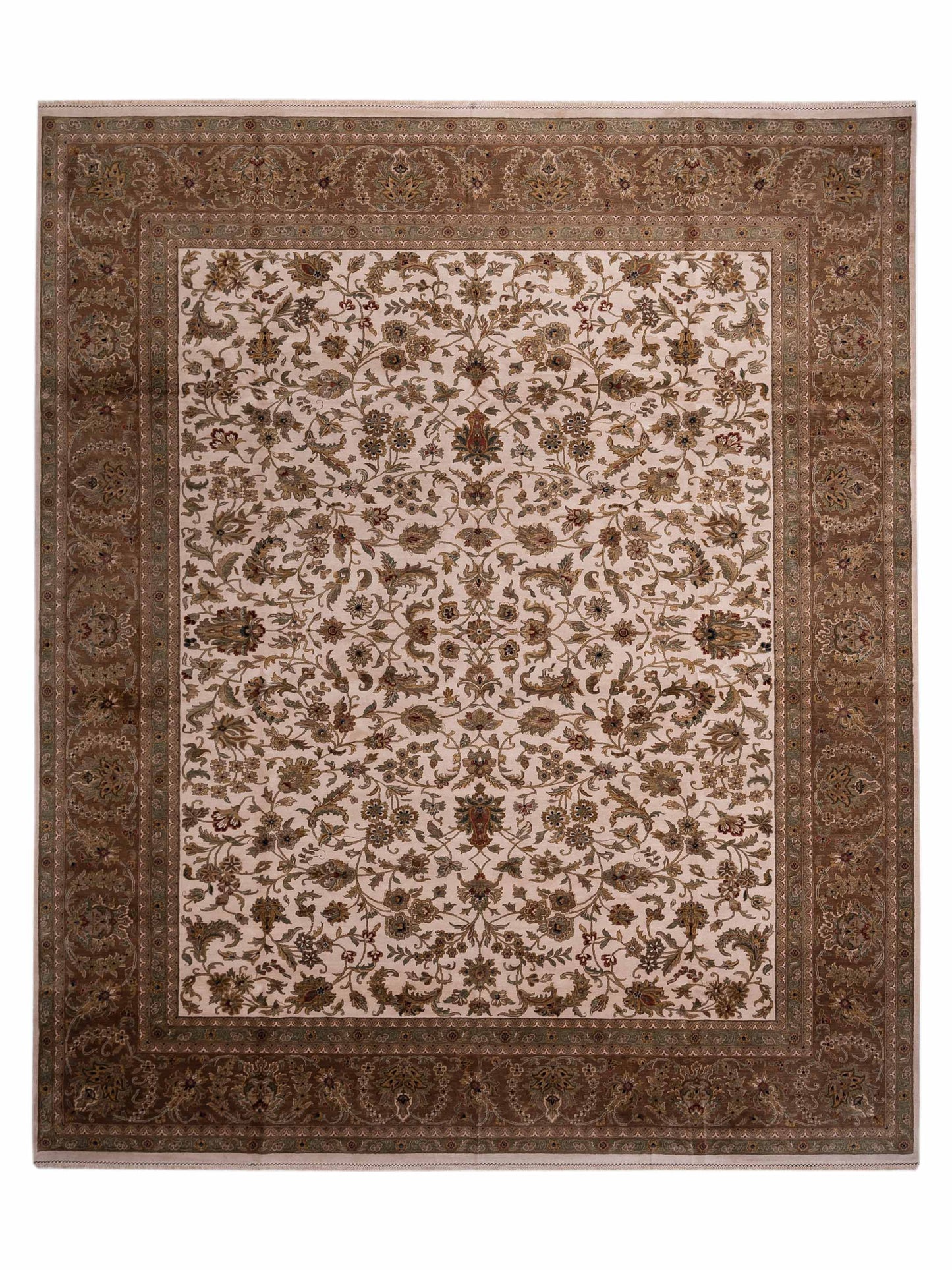 Rajpur Crown 95249 Ivory Transitional Hand Knotted Rug