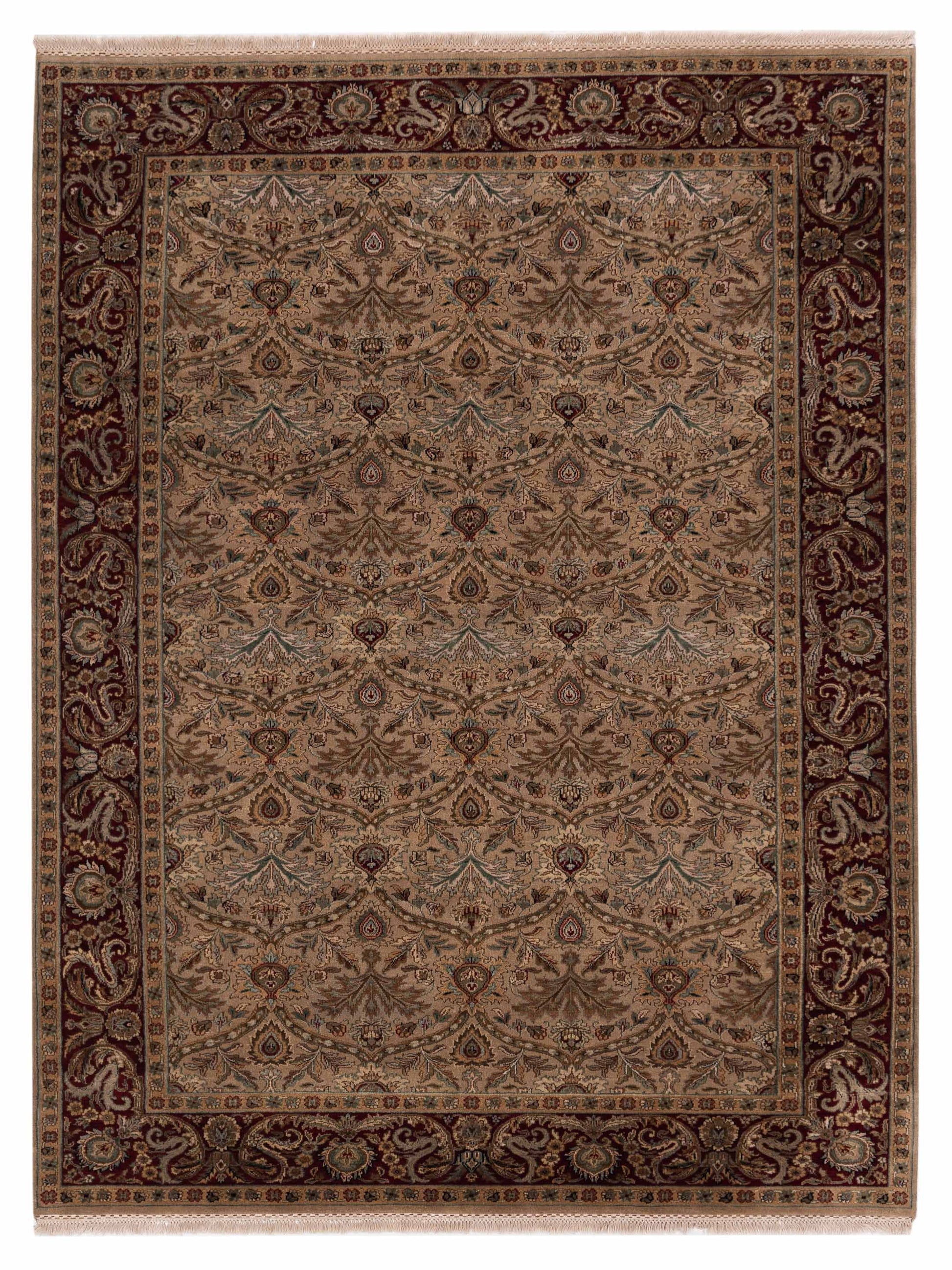 Rajpur Crown 95299 Cream Transitional Hand Knotted Rug