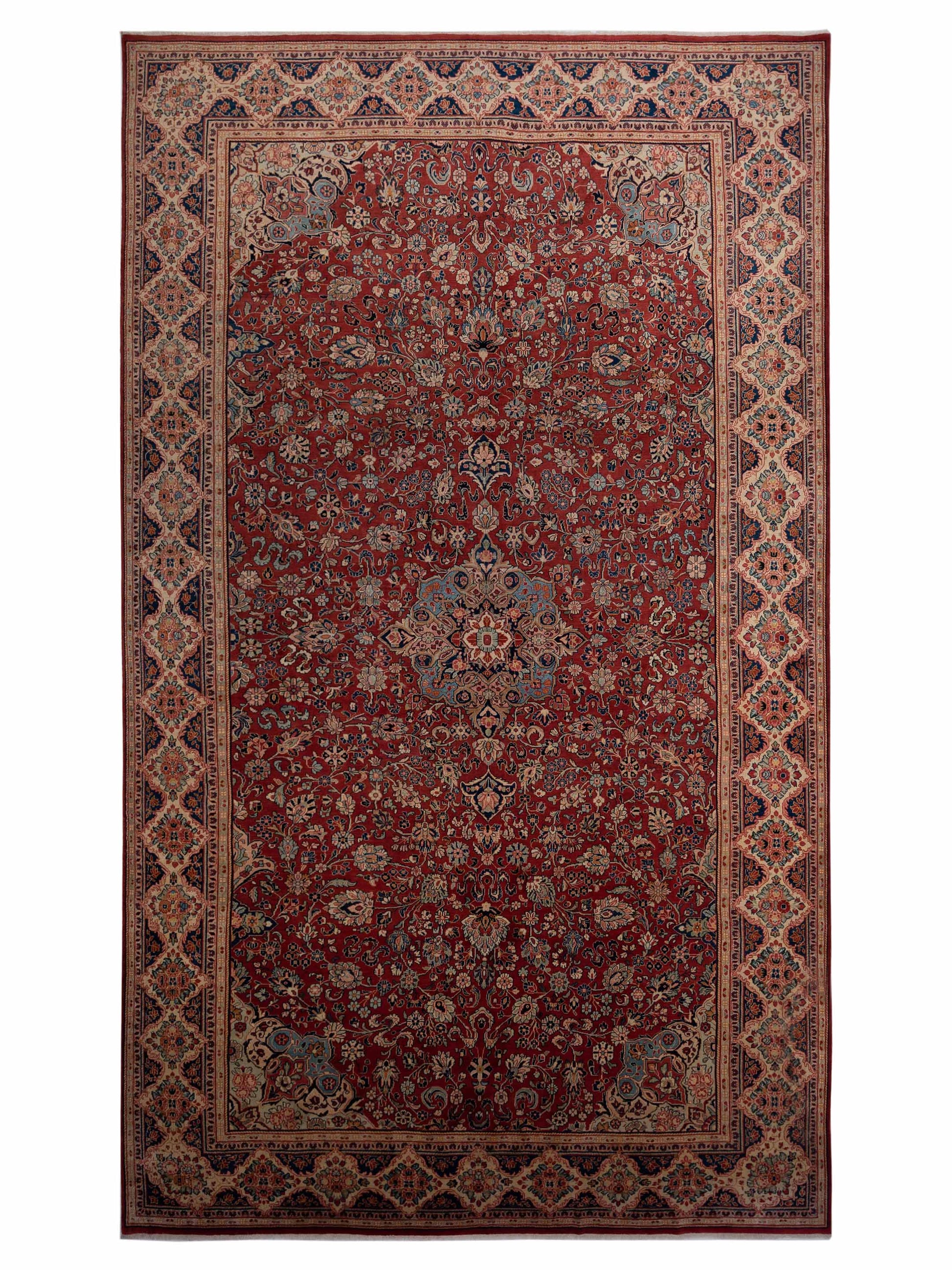 Pasha Antique Heirloom 95670 Rust Traditional Hand Knotted Rug