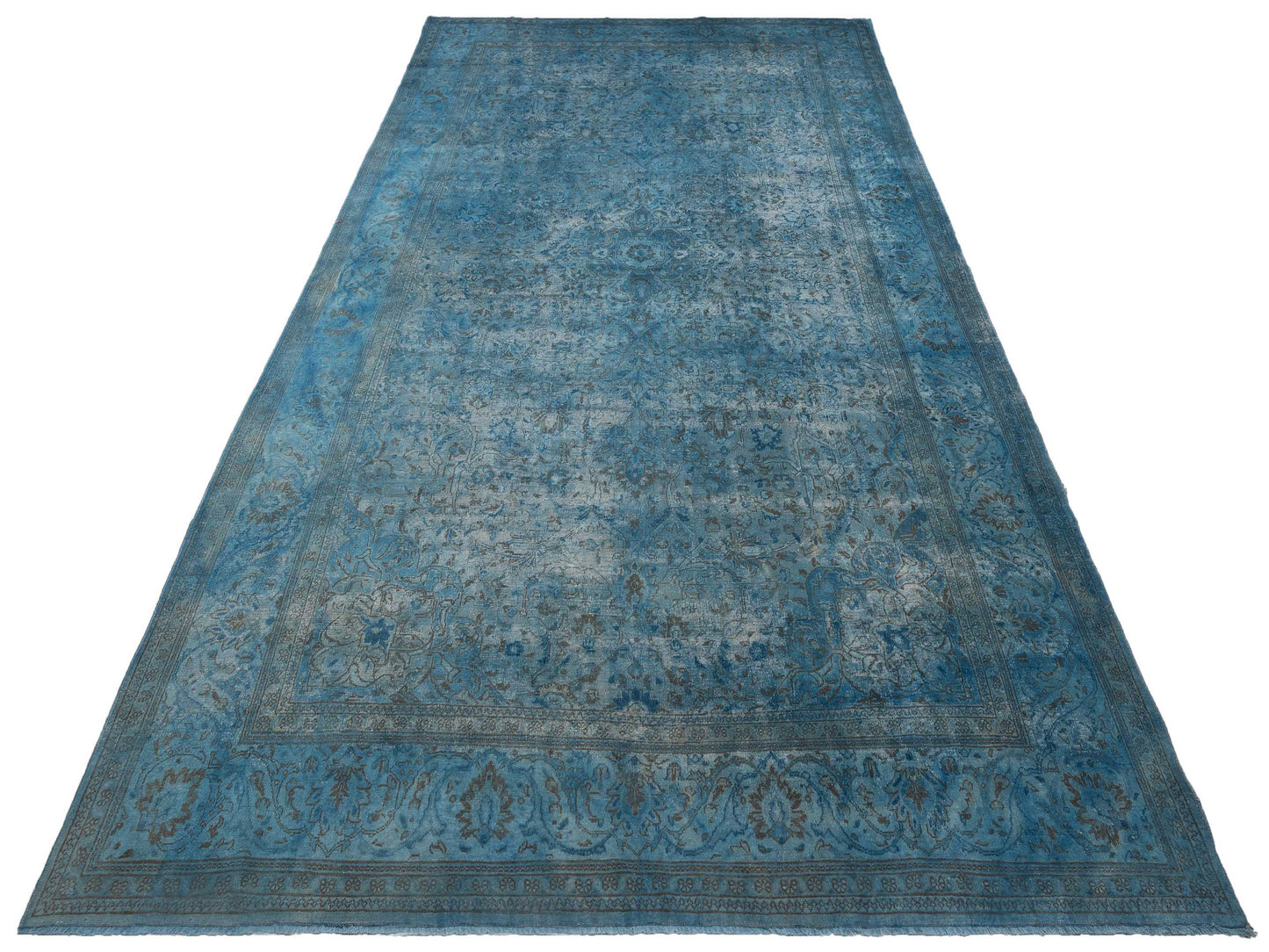 Pasha Vintage 95679 Blue  Contemporary Hand Knotted Rug