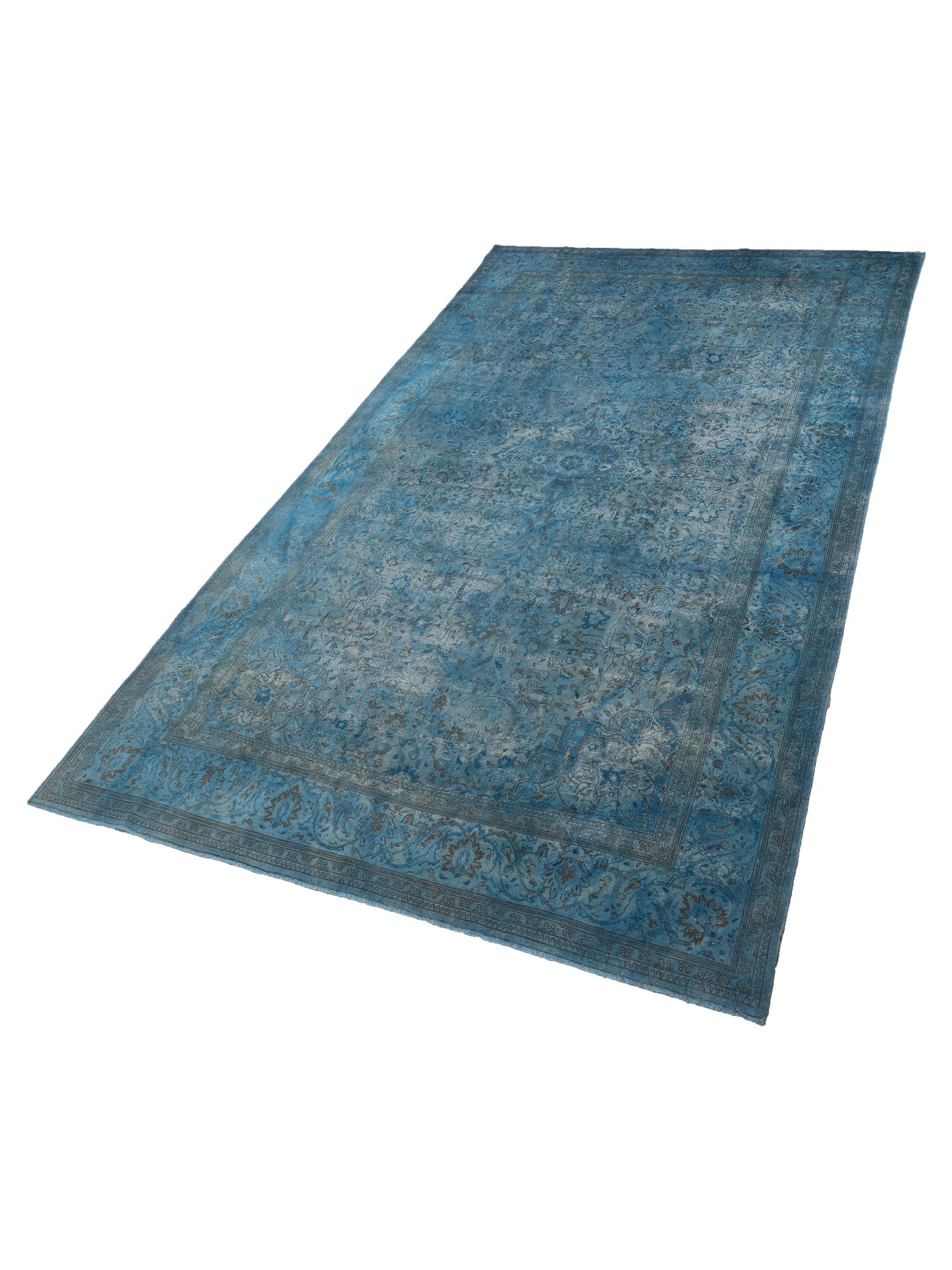 Pasha Vintage 95679 Blue  Contemporary Hand Knotted Rug