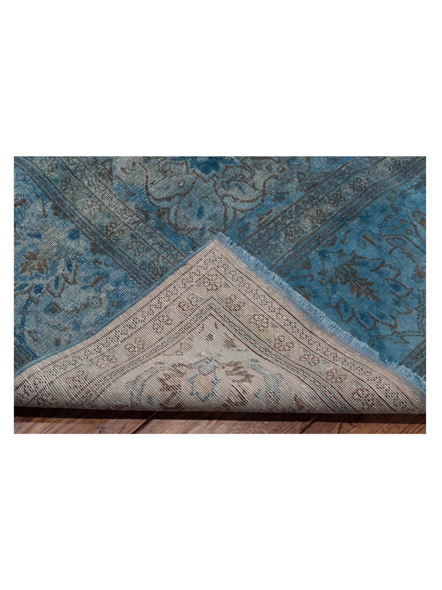 Pasha Vintage 95679 Blue  Contemporary Hand Knotted Rug