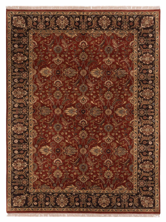 Rajpur Crown 96242 Rust Transitional Hand Knotted Rug