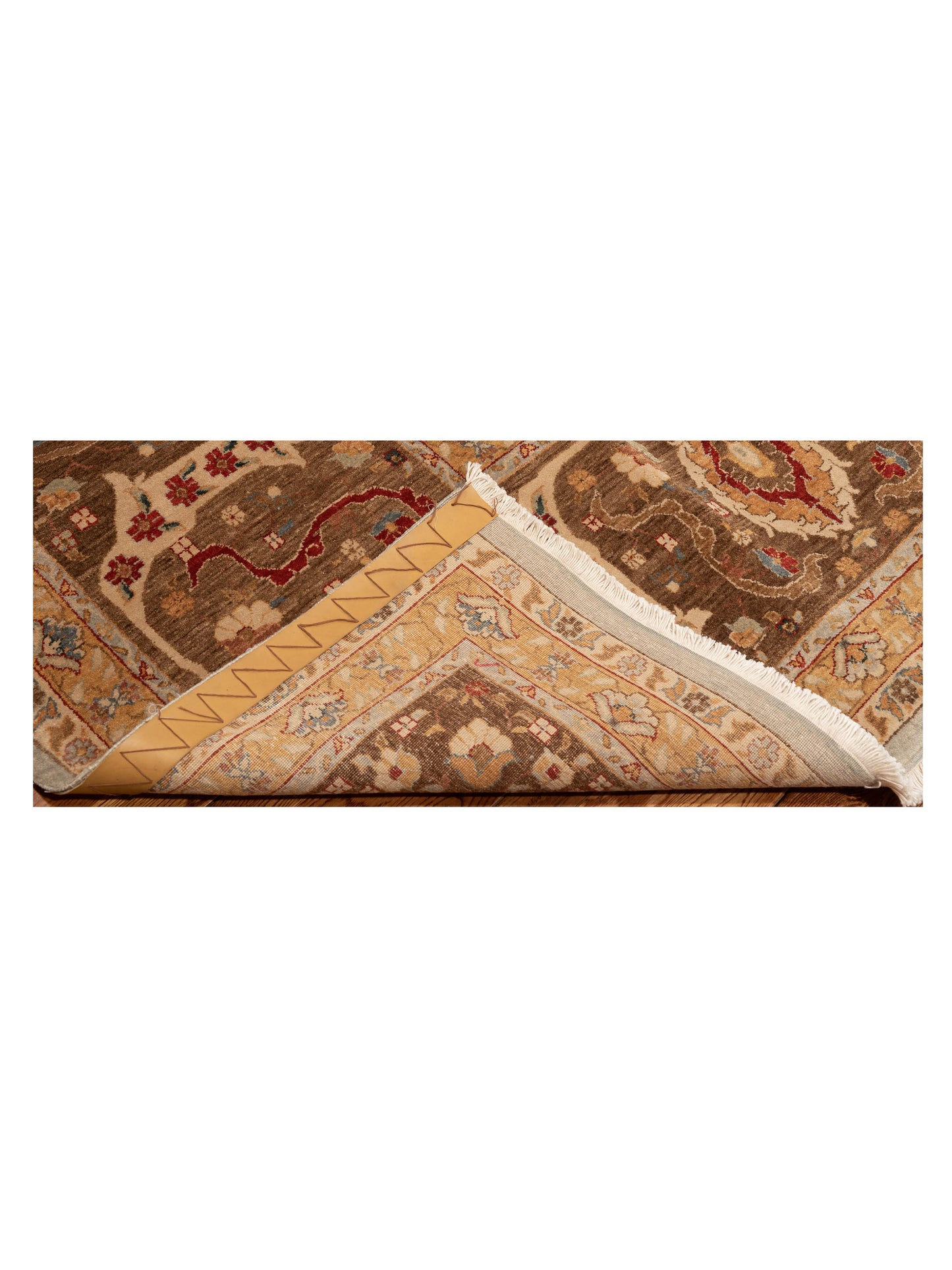 Pasha Firuze Simla Blue Brown Traditional Hand Knotted Rug