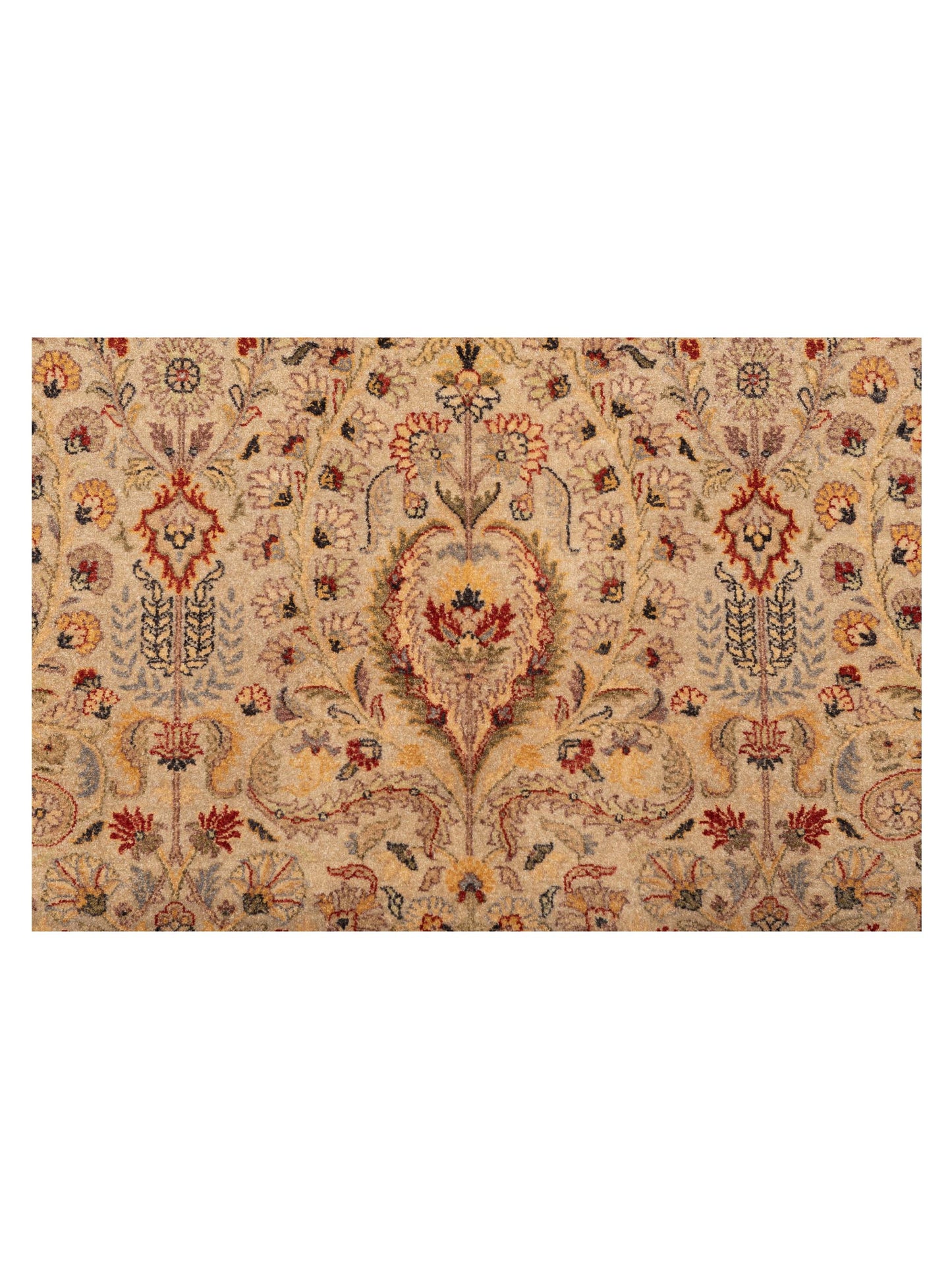 Rajpur Haji Jalili 96944 Cream Gold Transitional Hand Knotted Rug