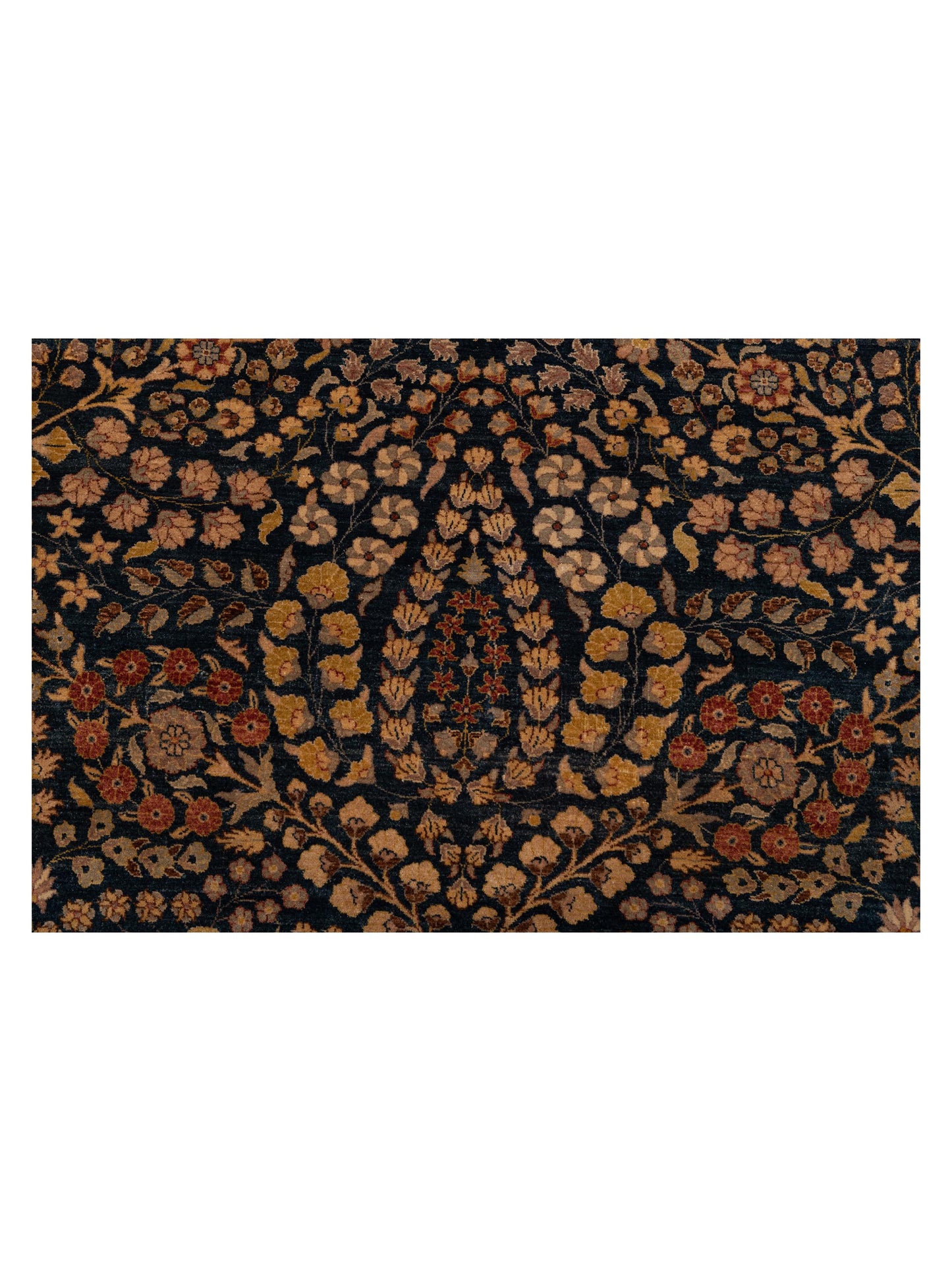 Rajpur Haji Jalili 96945 Navy Gold Transitional Hand Knotted Rug