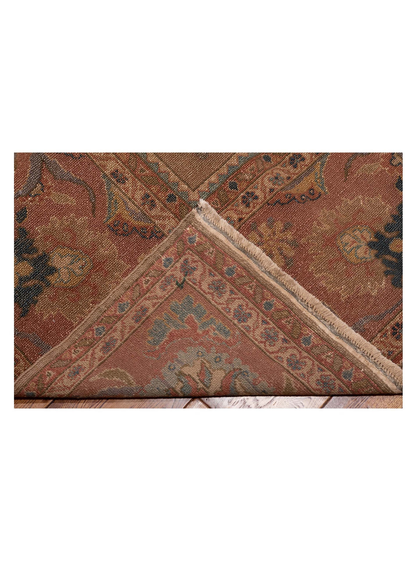 Pasha Turkish Elvan 97402 Light Brown Brown Traditional Hand Knotted Rug