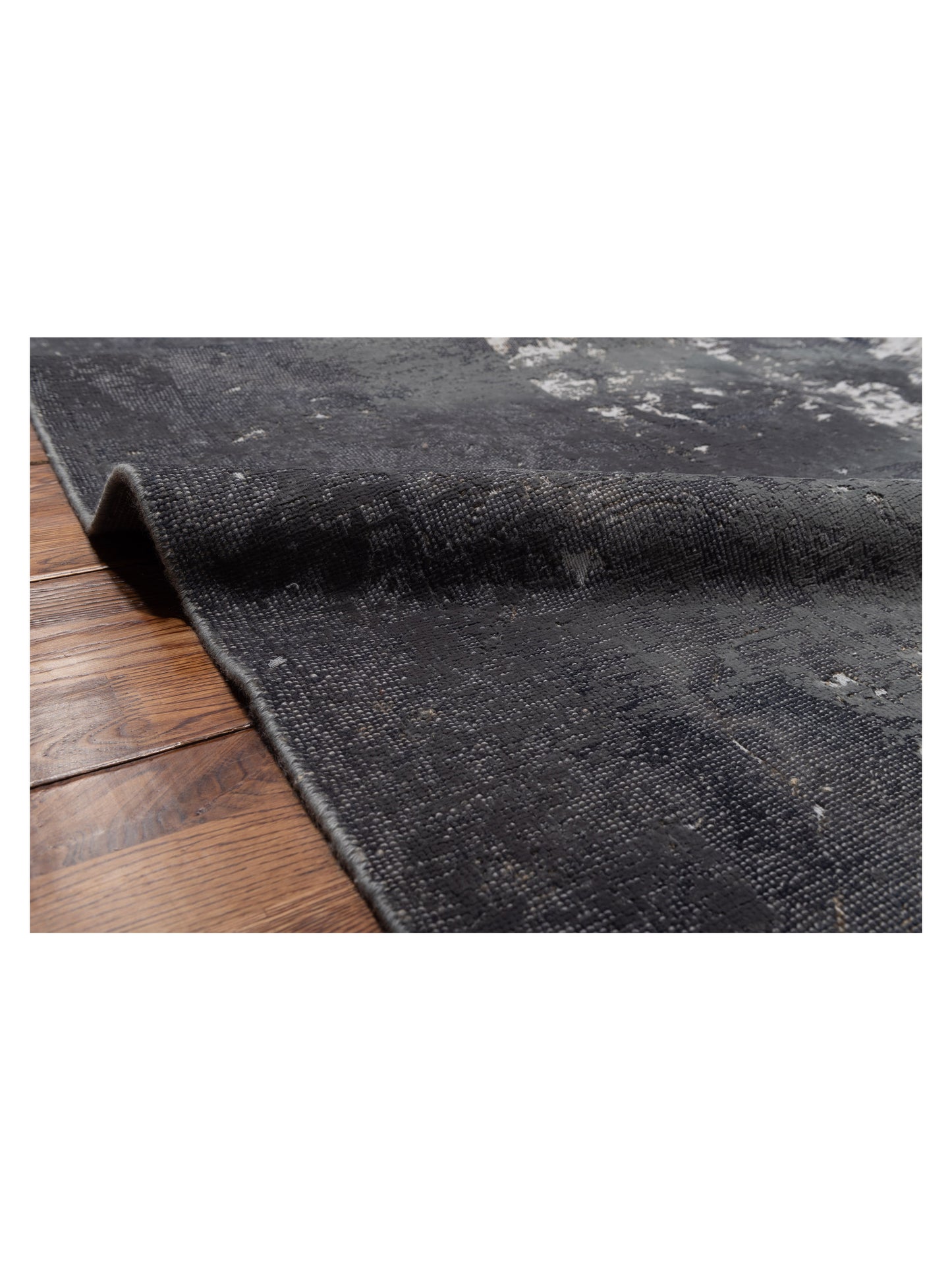 Pasha Vintage 97426 Dark Gray  Contemporary Hand Knotted Rug