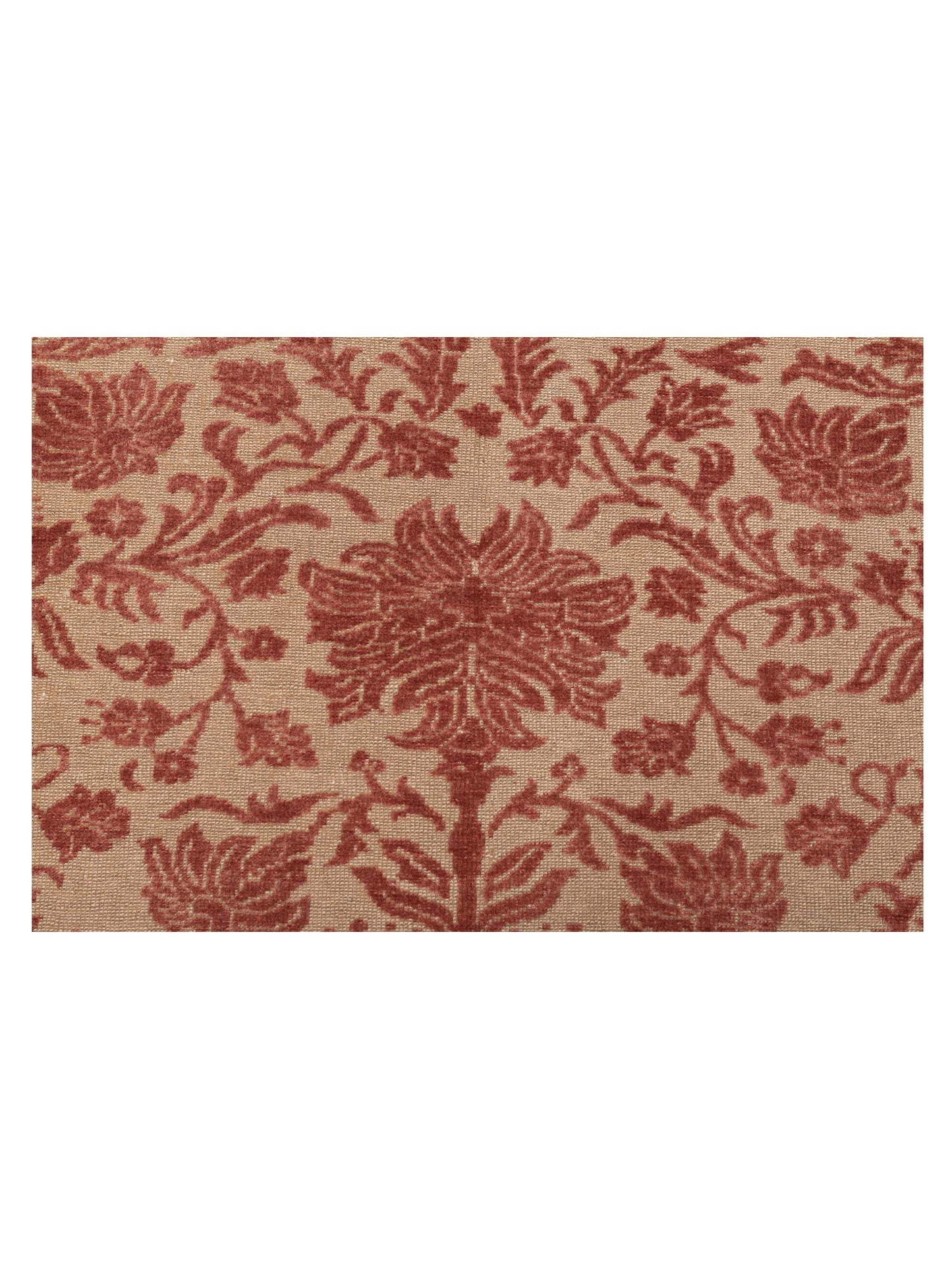 Pasha Turkish Elvan 97429 Cream Pink Traditional Hand Knotted Rug