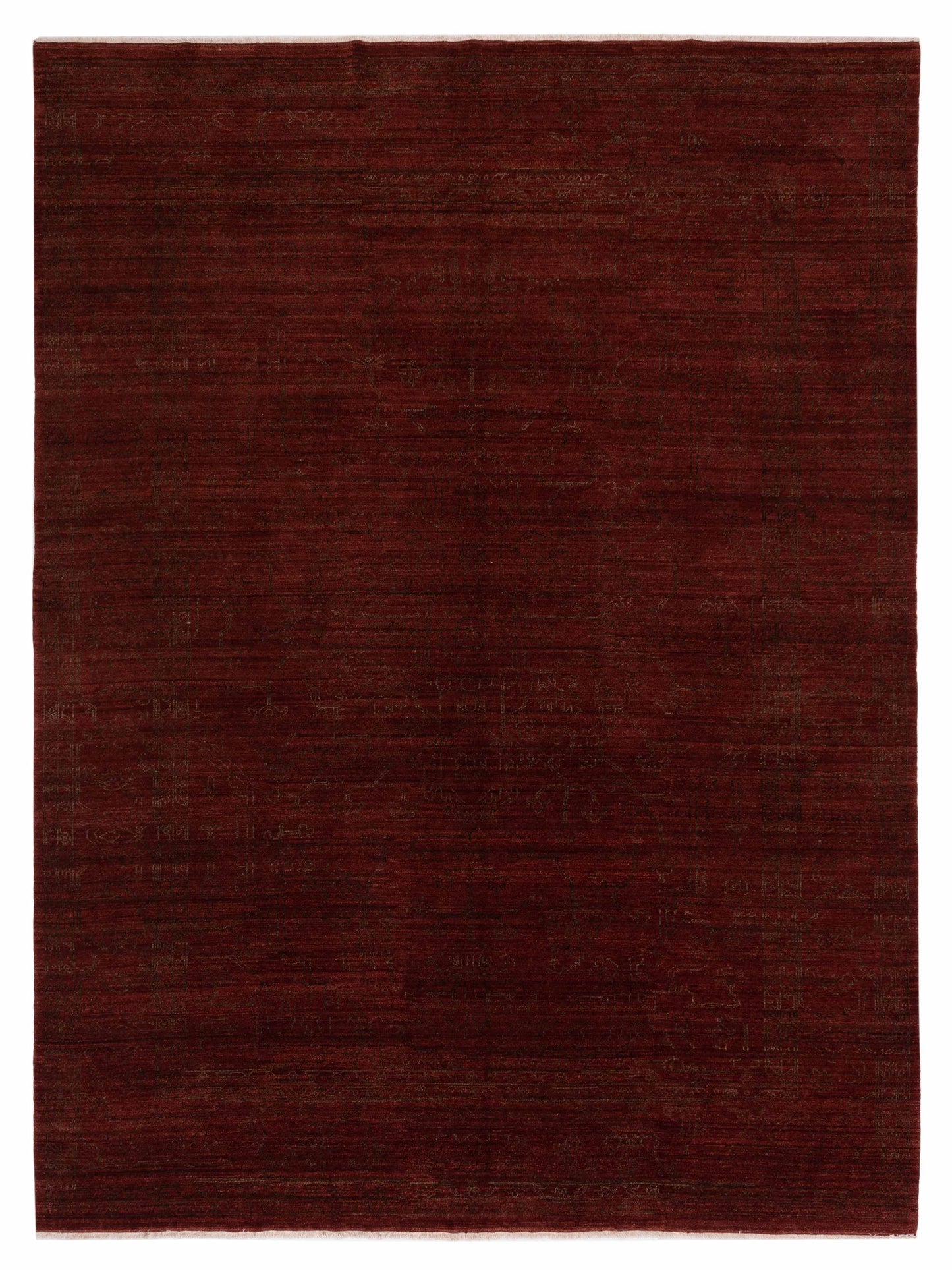 Pasha Ceyhan Hestia Red Transitional Hand Knotted Rug