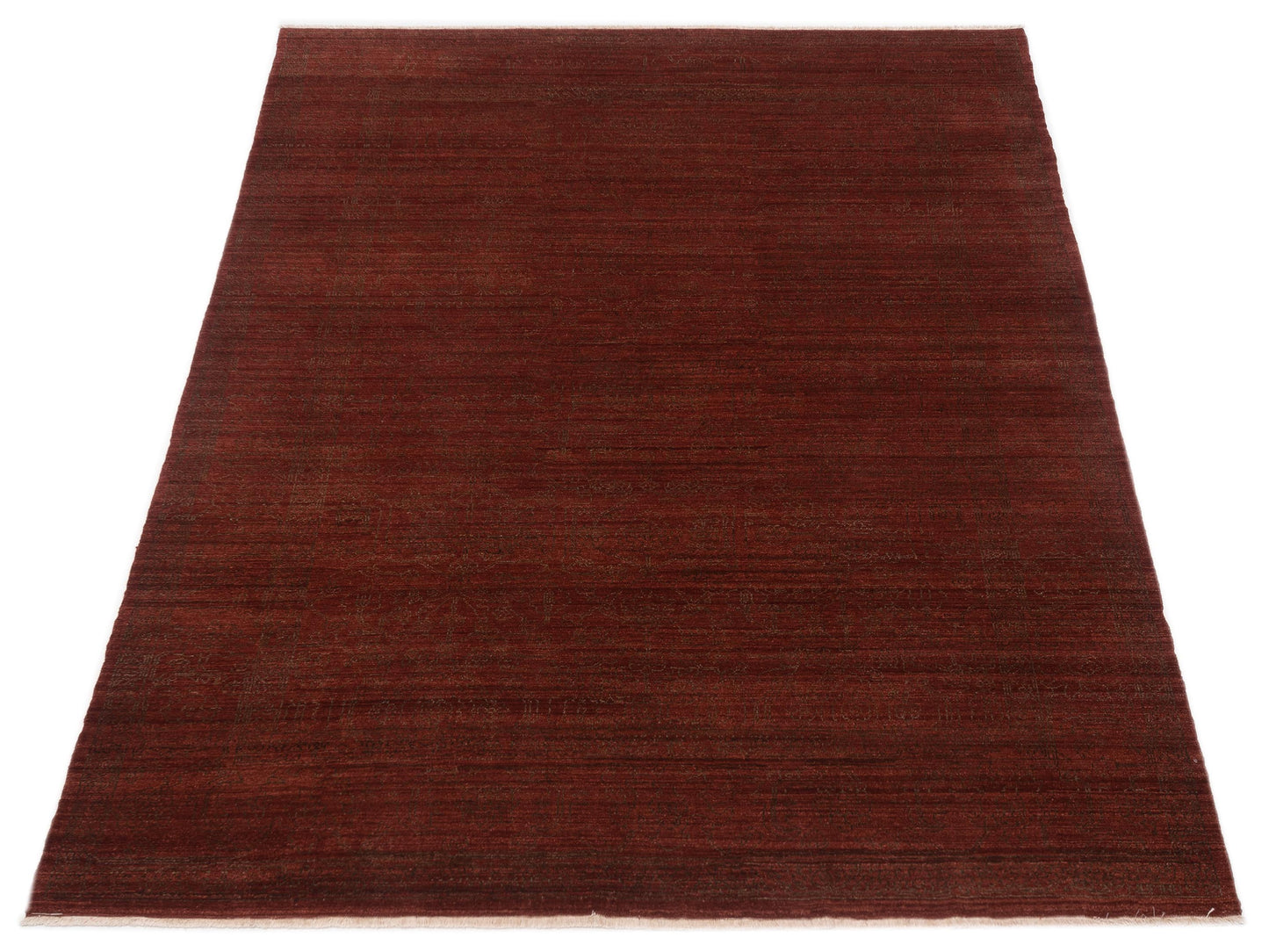 Pasha Ceyhan Limos Red Red Transitional Hand Knotted Rug