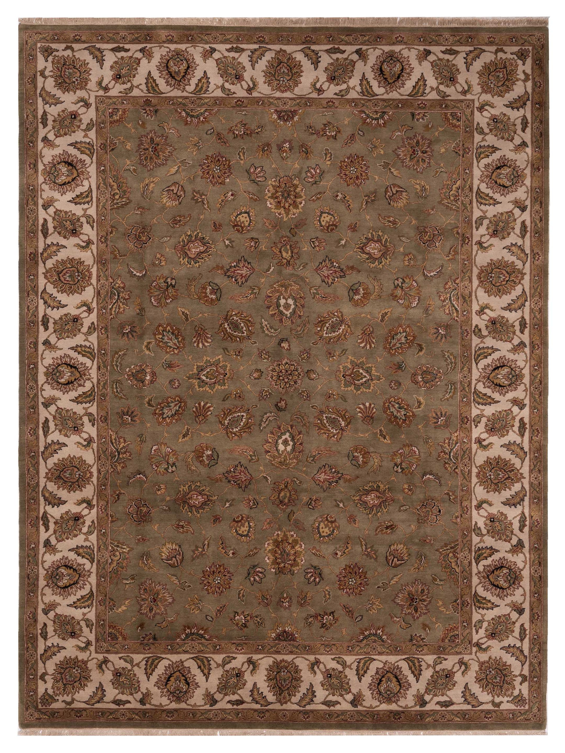 Rajpur Jahan 98893 Green Traditional Hand Knotted Rug