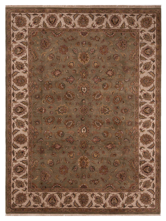 Rajpur Jahan 98893 Green Traditional Hand Knotted Rug