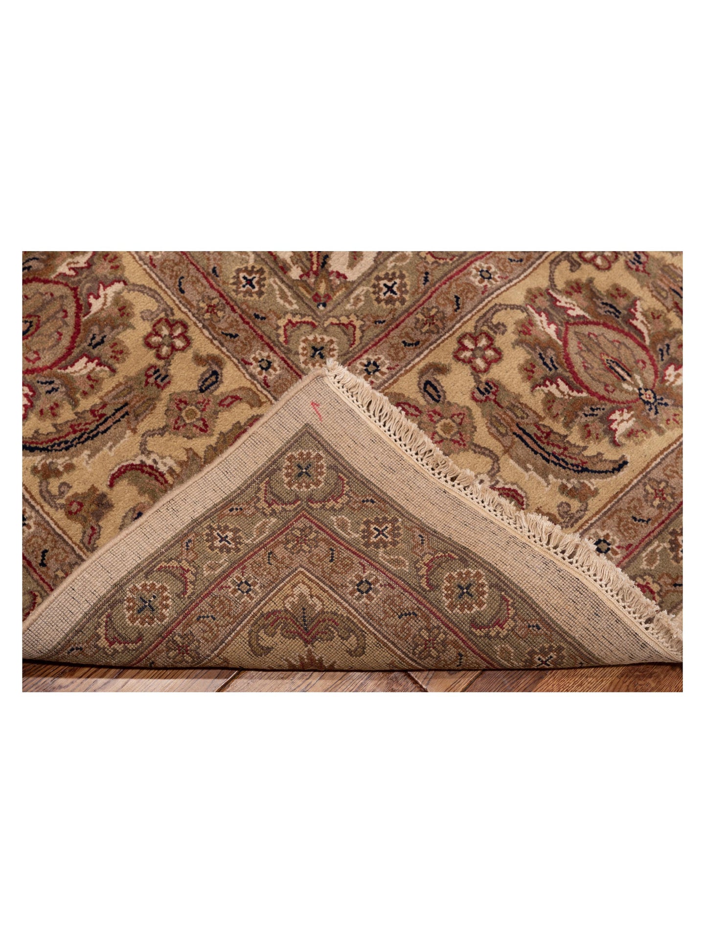 Rajpur Royal 99023 Ivory Gold Traditional Hand Knotted Rug