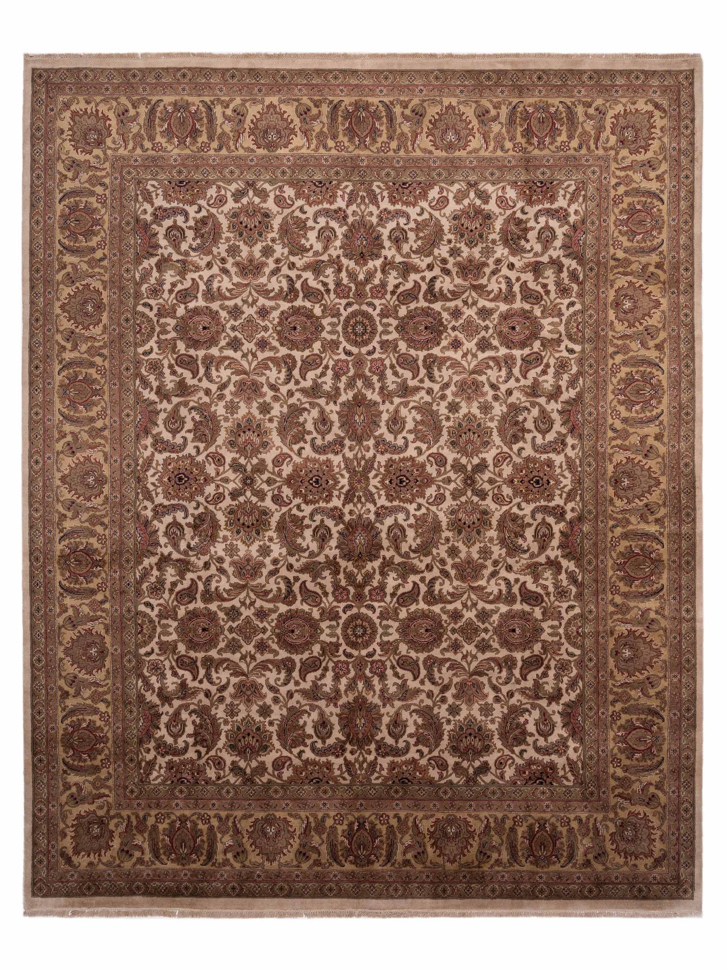 Rajpur Royal 99023 Ivory Traditional Hand Knotted Rug