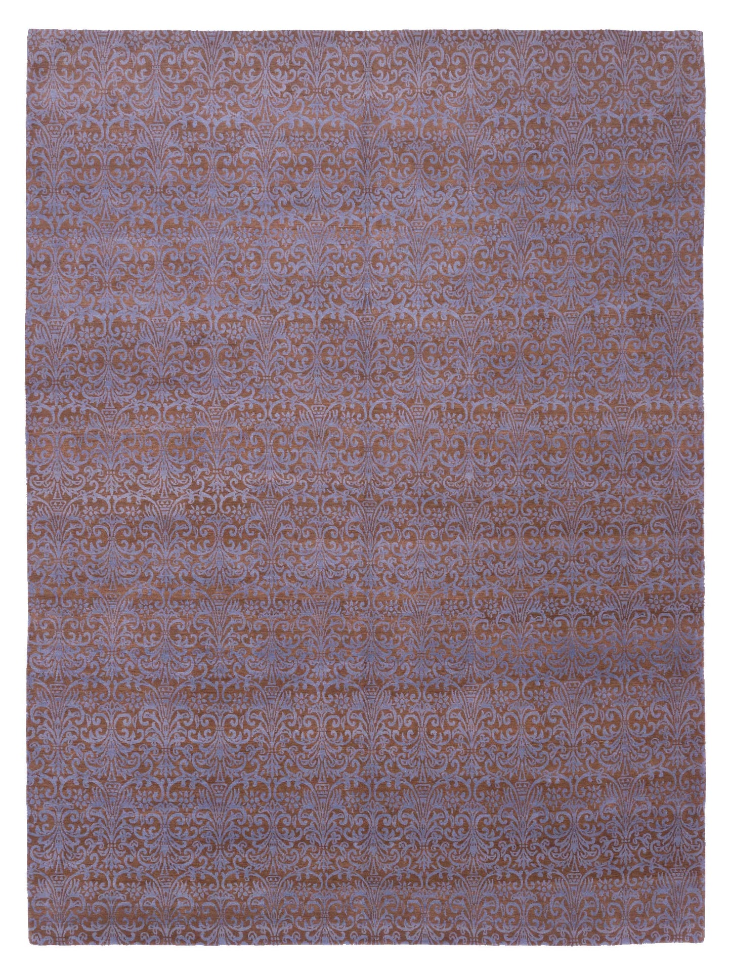 Siena Tamarian 104149 Gold Contemporary Hand Knotted Rug