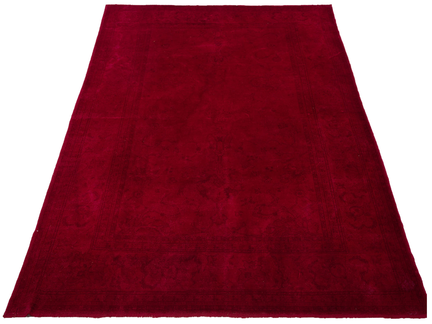 Pasha Vintage 104433 Red  Transitional Hand Knotted Rug