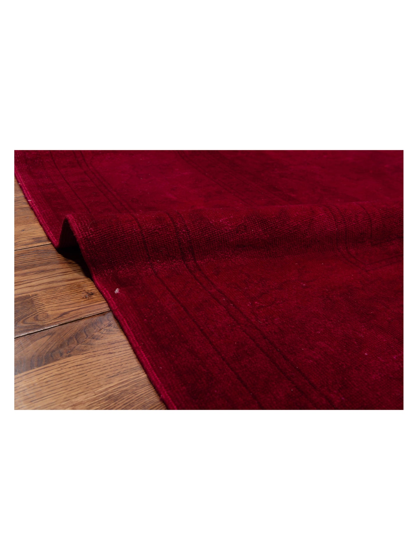 Pasha Vintage 104433 Red  Transitional Hand Knotted Rug