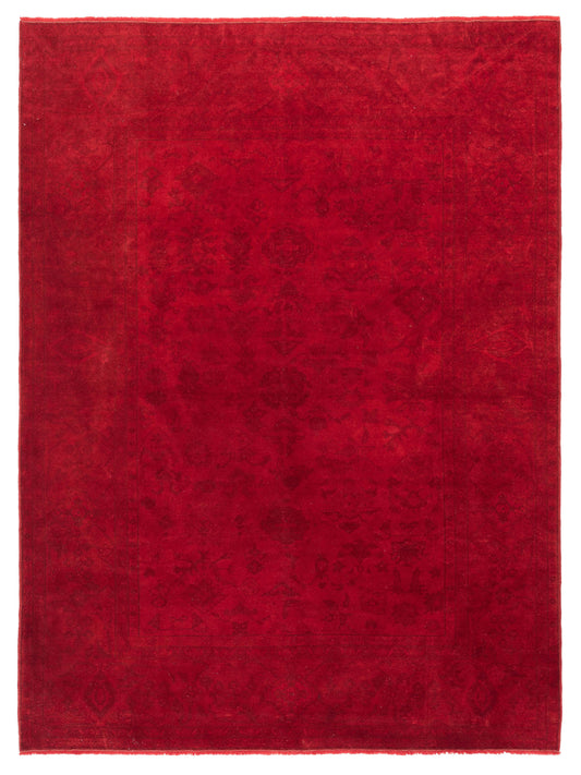 Pasha Vintage 104436 Red Transitional Hand Knotted Rug