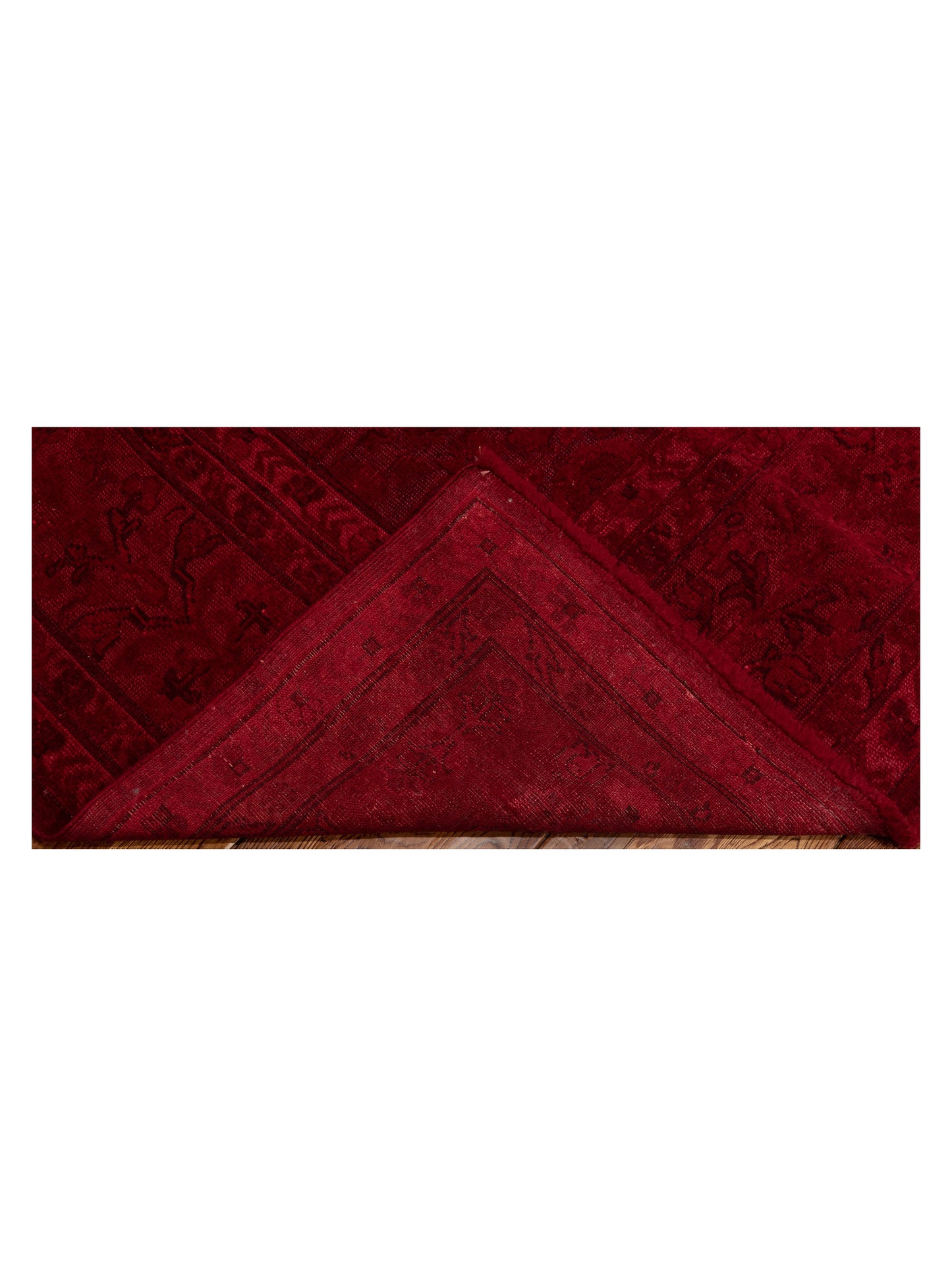 Pasha Vintage 104448 Red  Transitional Hand Knotted Rug