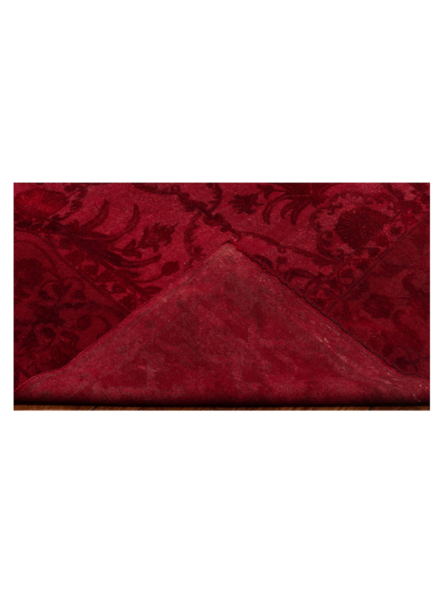 Pasha Vintage 104548 Red  Transitional Hand Knotted Rug