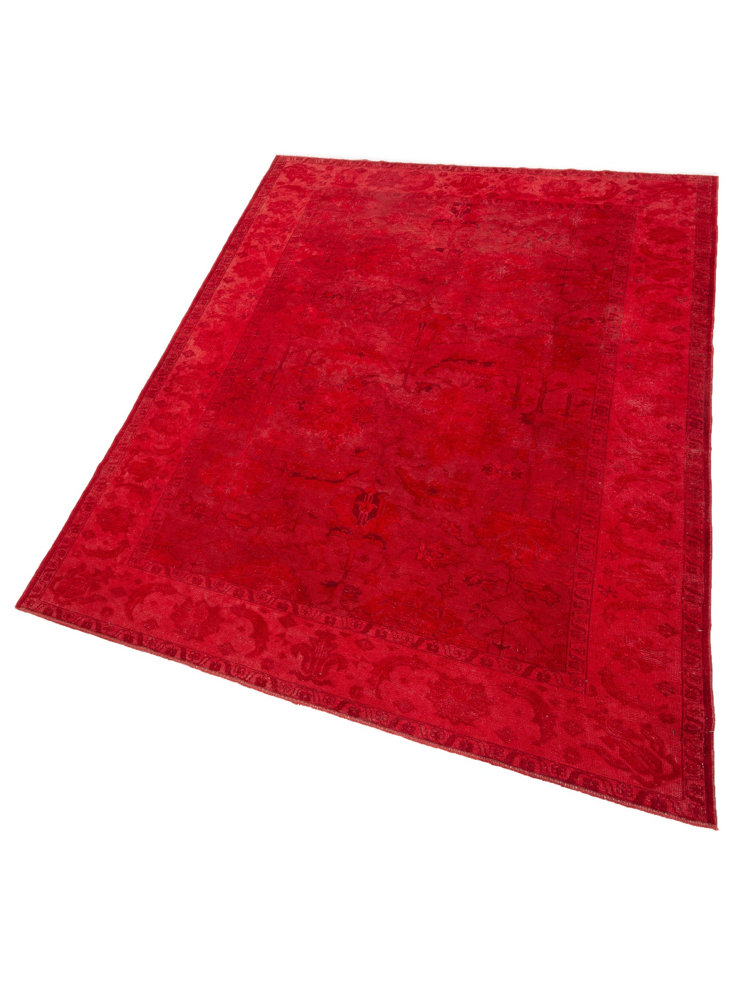 Pasha Vintage 104566 Red  Transitional Hand Knotted Rug