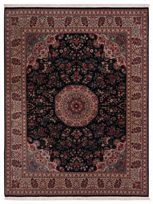 Pasha Magnolia 104657 Green Traditional Hand Knotted Rug