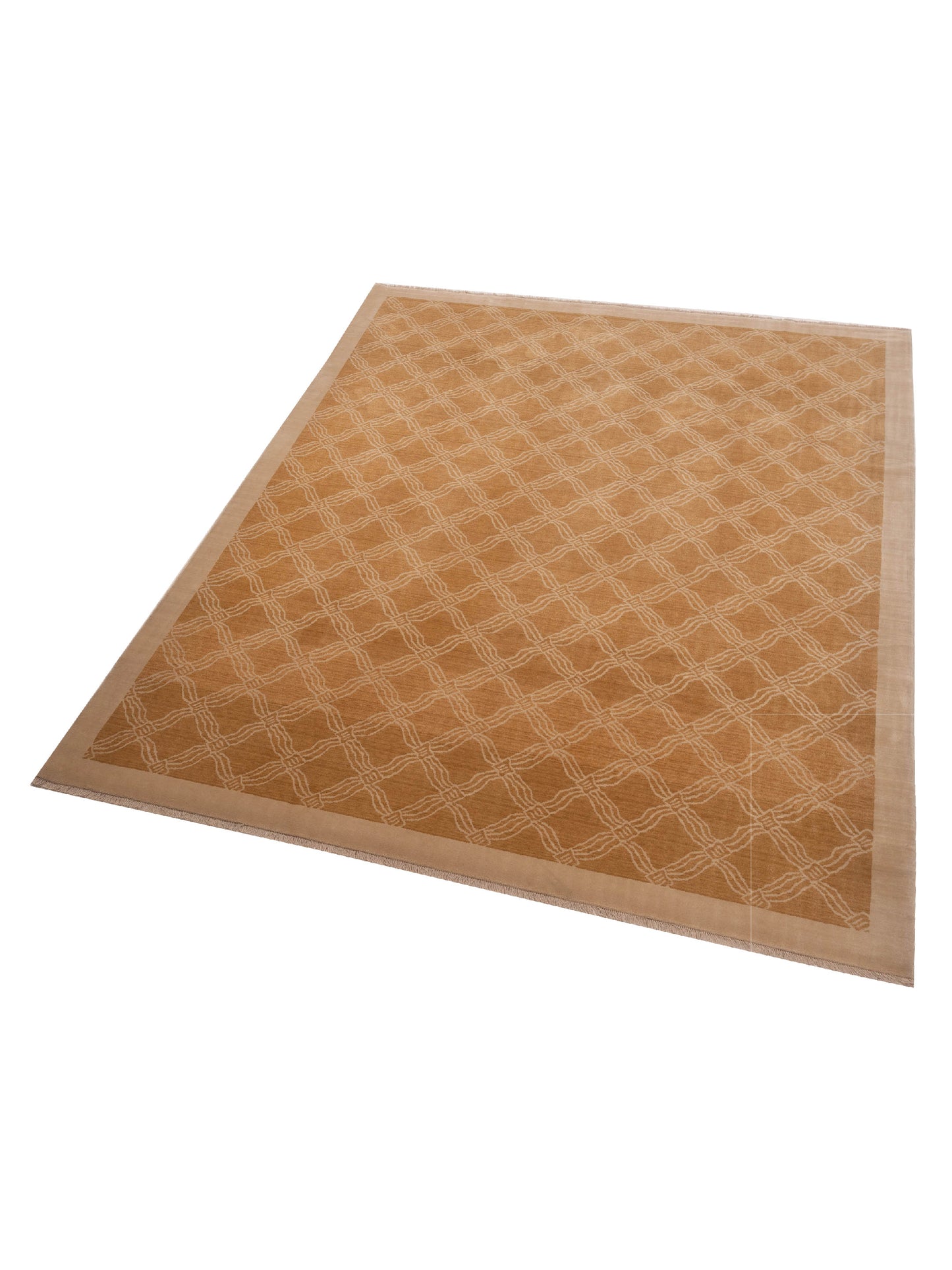 Bergamo Alara 104692 Gold  Transitional Machine Made Rug