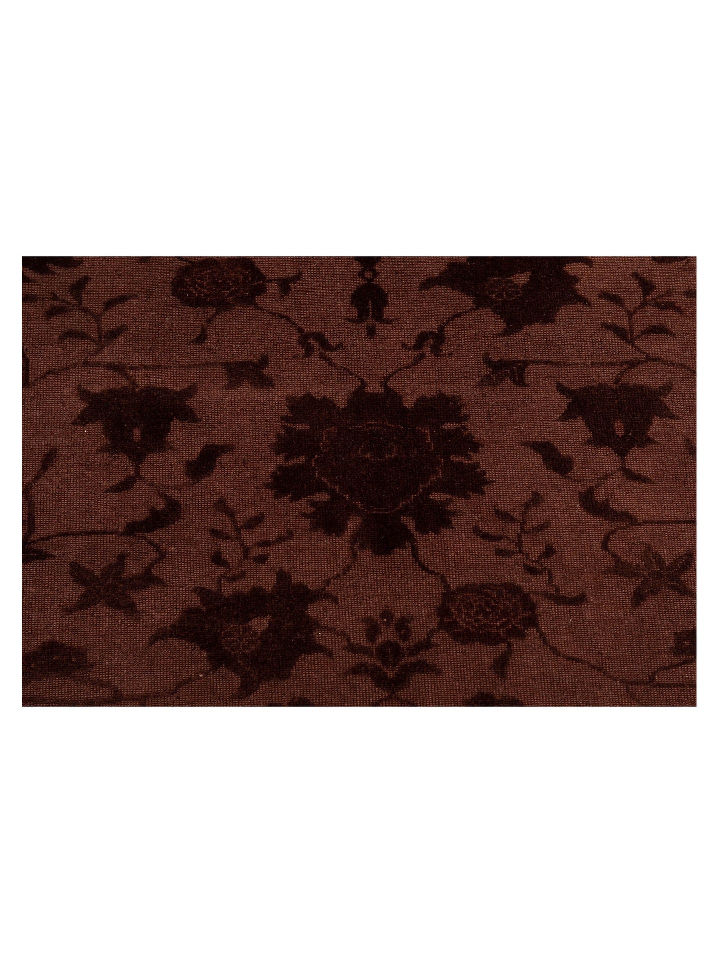 Pasha Vintage 105086 Dark Brown  Transitional Hand Knotted Rug