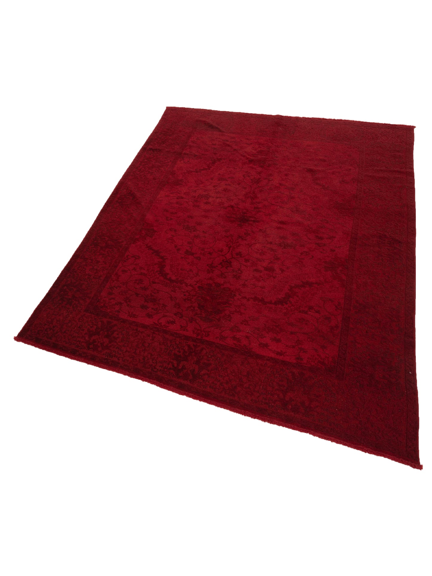 Pasha Vintage 105247 Red  Transitional Hand Knotted Rug