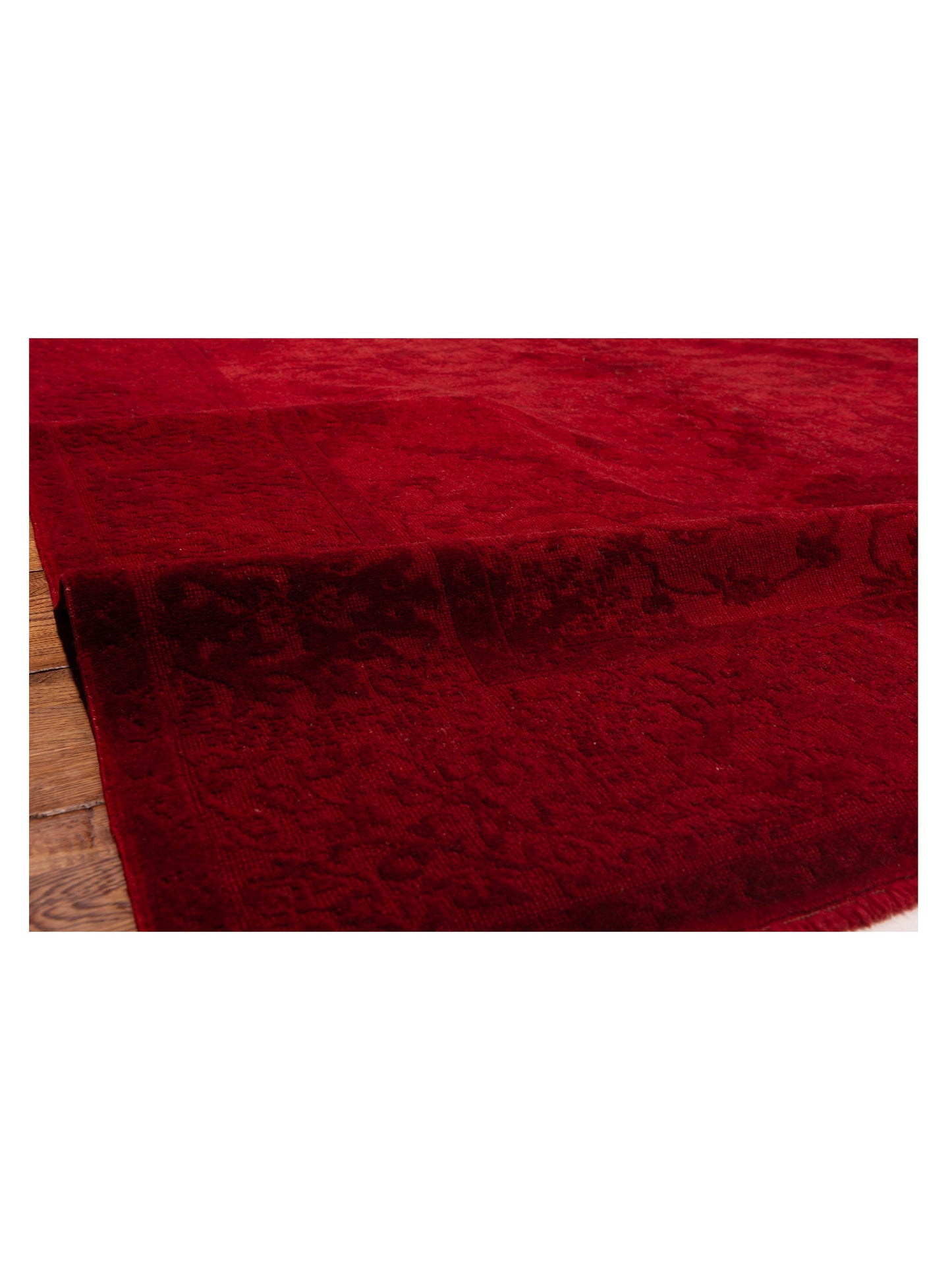 Pasha Vintage 105247 Red  Transitional Hand Knotted Rug