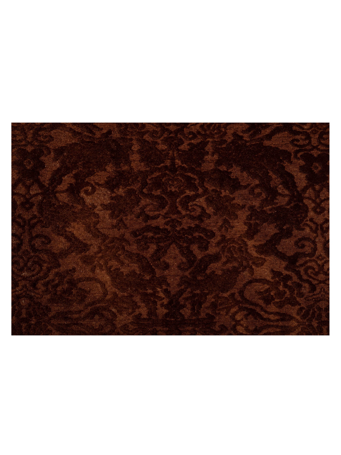 Pasha Vintage 105249 Dark Brown  Transitional Hand Knotted Rug