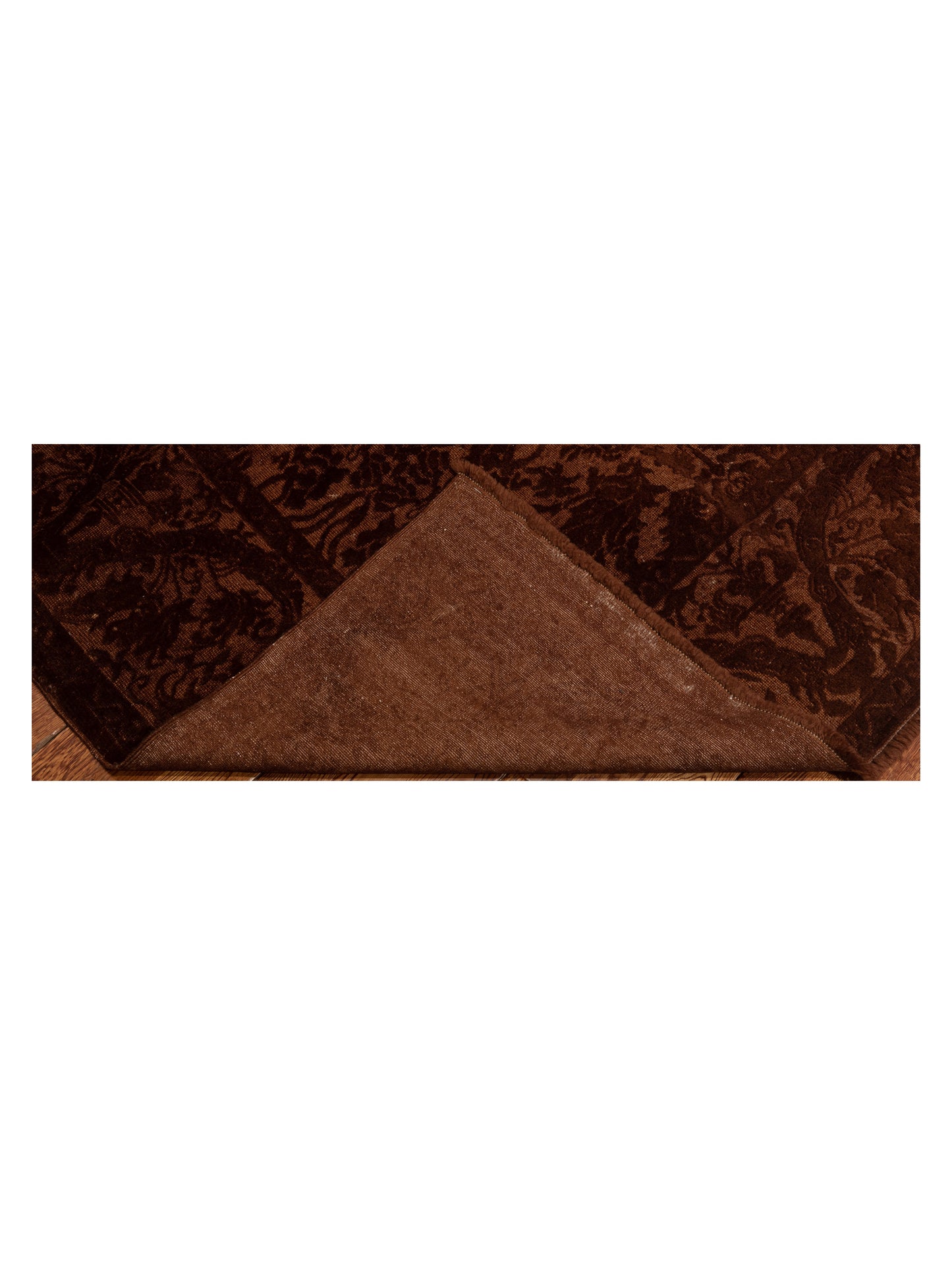 Pasha Vintage 105249 Dark Brown  Transitional Hand Knotted Rug