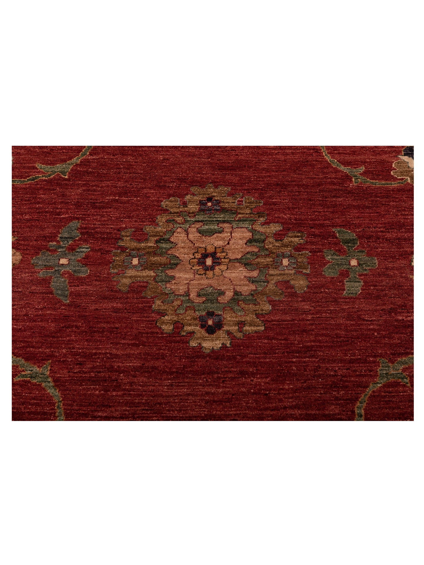 Pasha Elvan Nurgul Red Gold Traditional Hand Knotted Rug