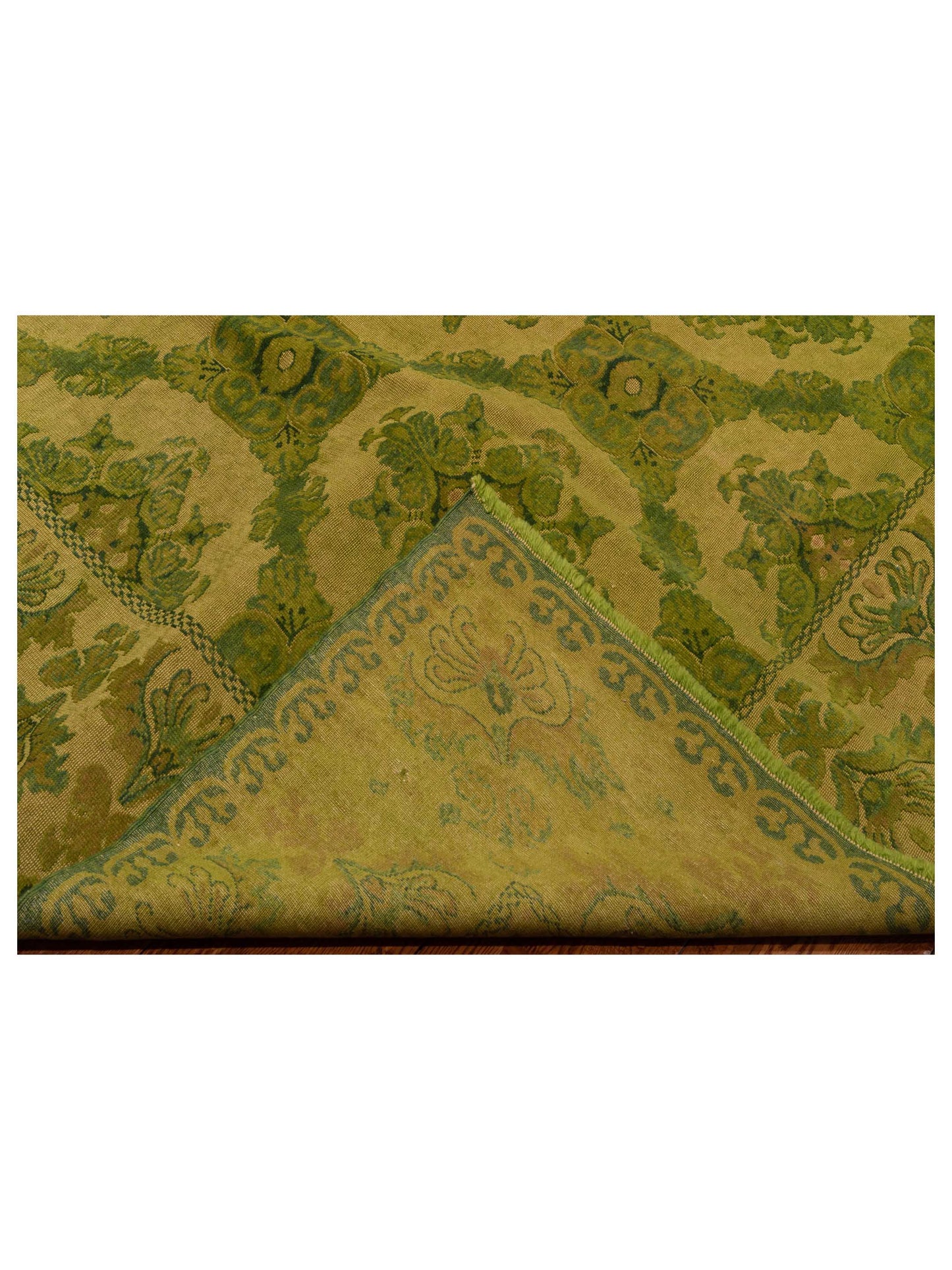 Pasha Vintage 106711 Green  Transitional Hand Knotted Rug