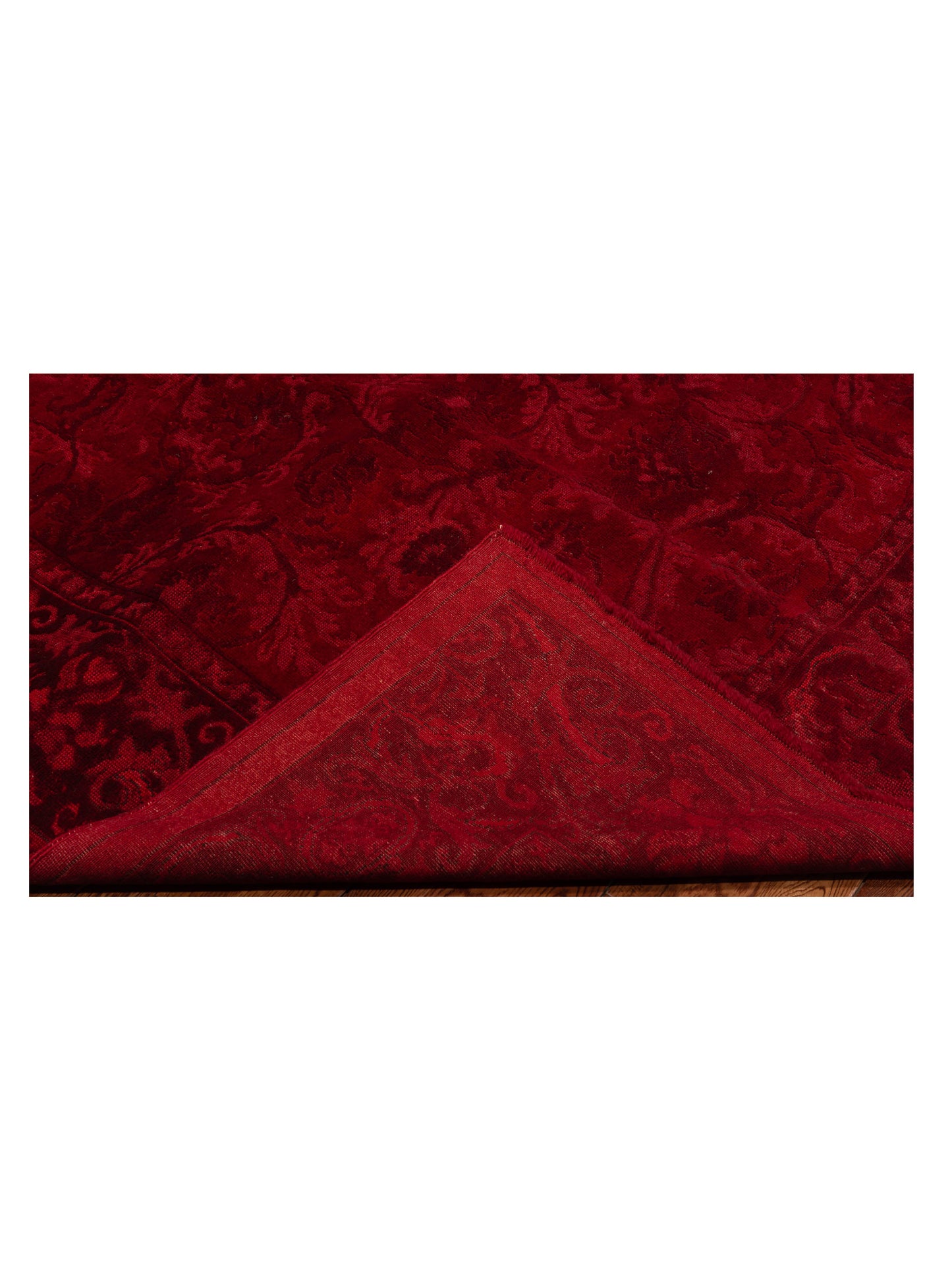 Pasha Vintage 106712 Red  Transitional Hand Knotted Rug