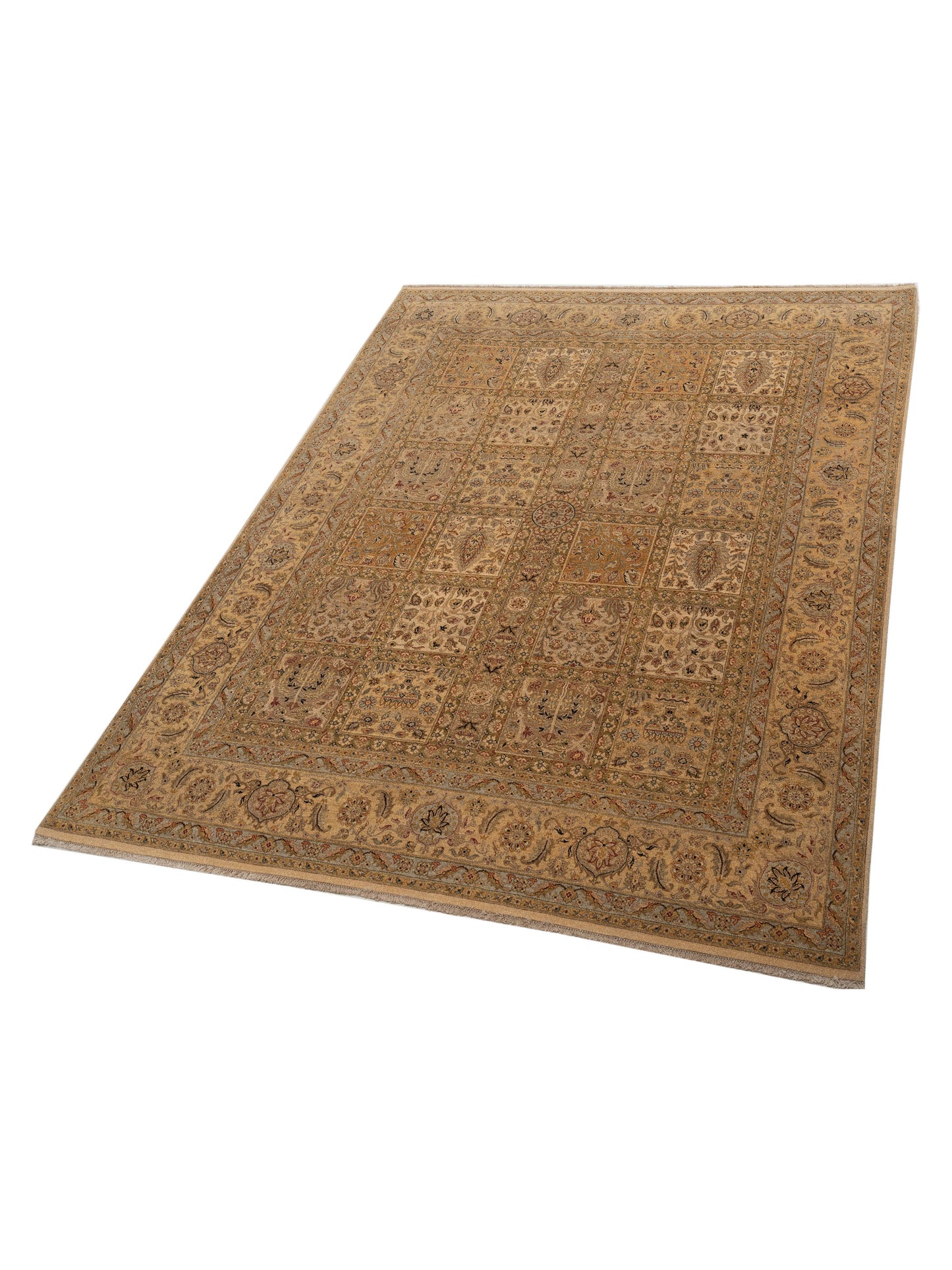 Rajpur Haji Jalili 106768 Multi  Transitional Hand Knotted Rug