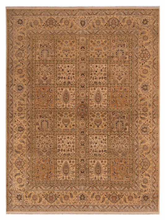 Rajpur Haji Jalili 106770 Ivory Transitional Hand Knotted Rug