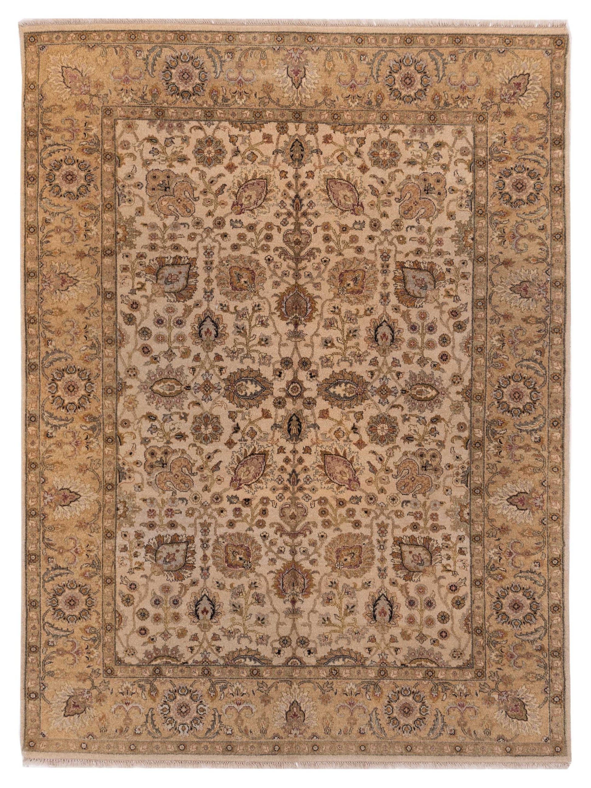 Rajpur Haji Jalili 106774 Ivory Transitional Hand Knotted Rug